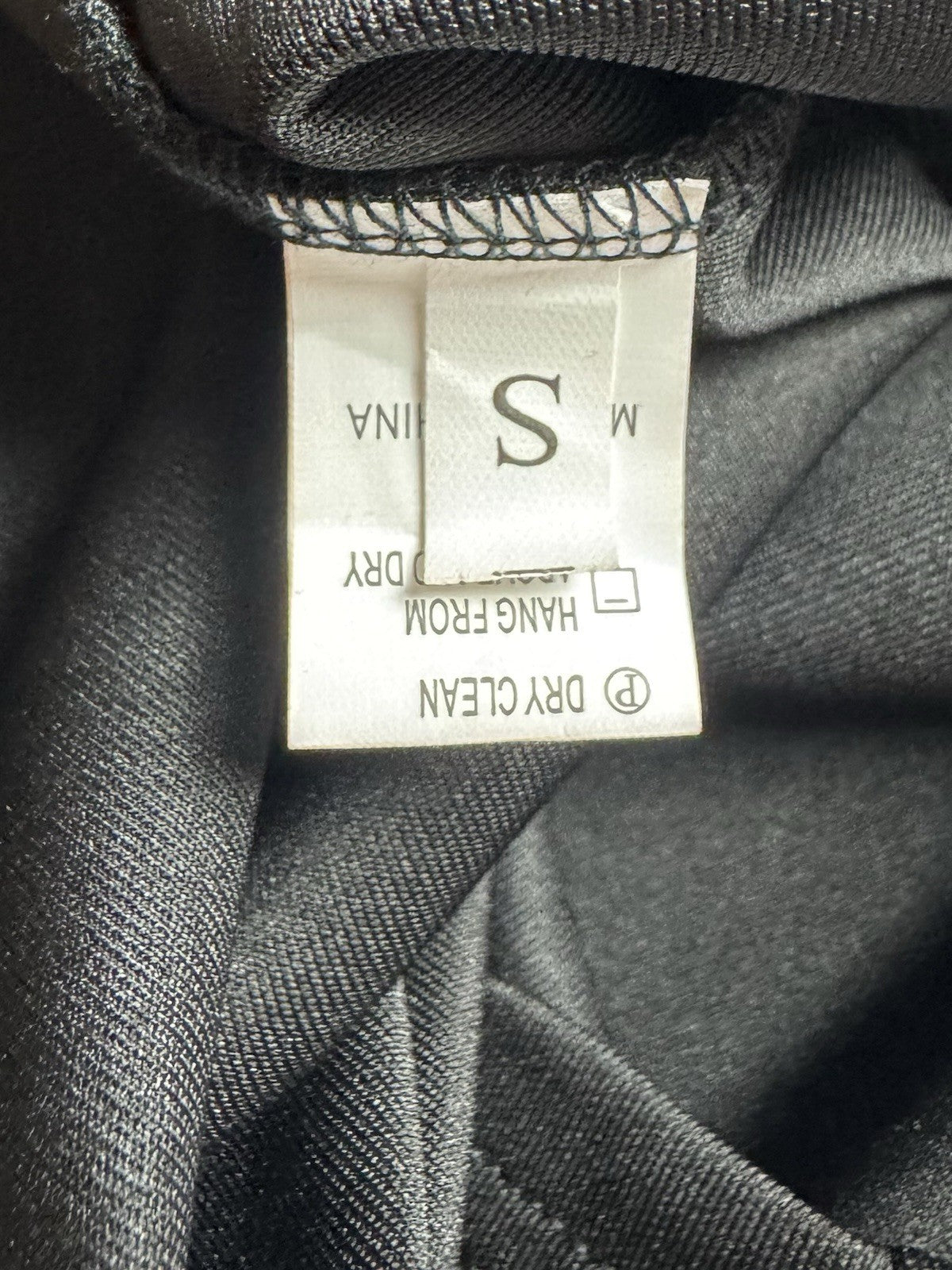 Women's Black Flared Sleeves Dress Sz S. (B.168)