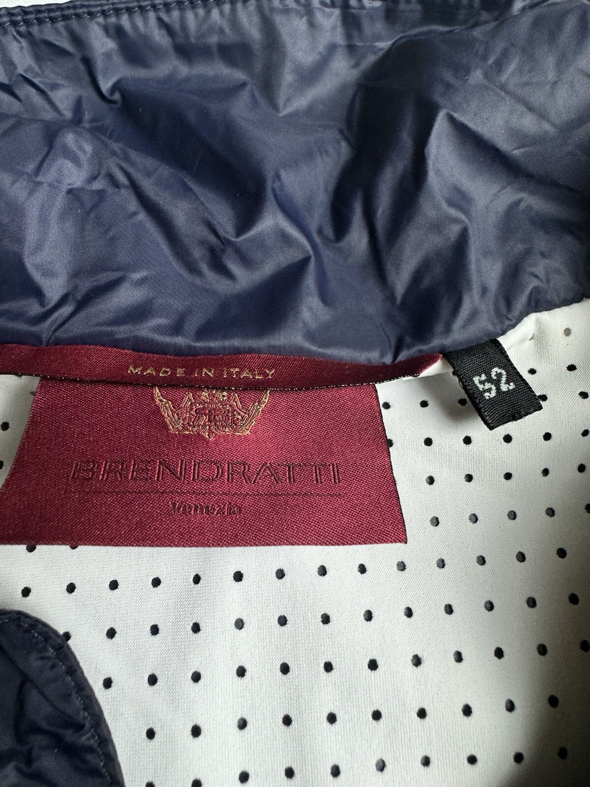Brendratti Women’s Golf Full Zip Vest Ital 52 Us 1X (B.96)