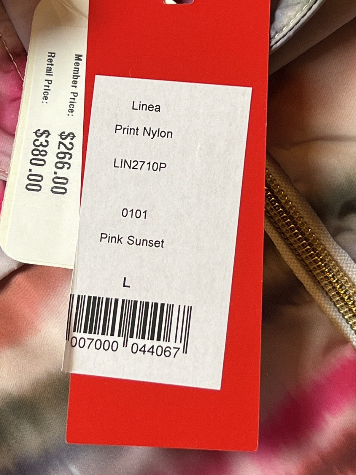 Brendratti Linea Full Zip Pink Sunset Vest Ladies Ital 46 Us L NWT Golf (51)