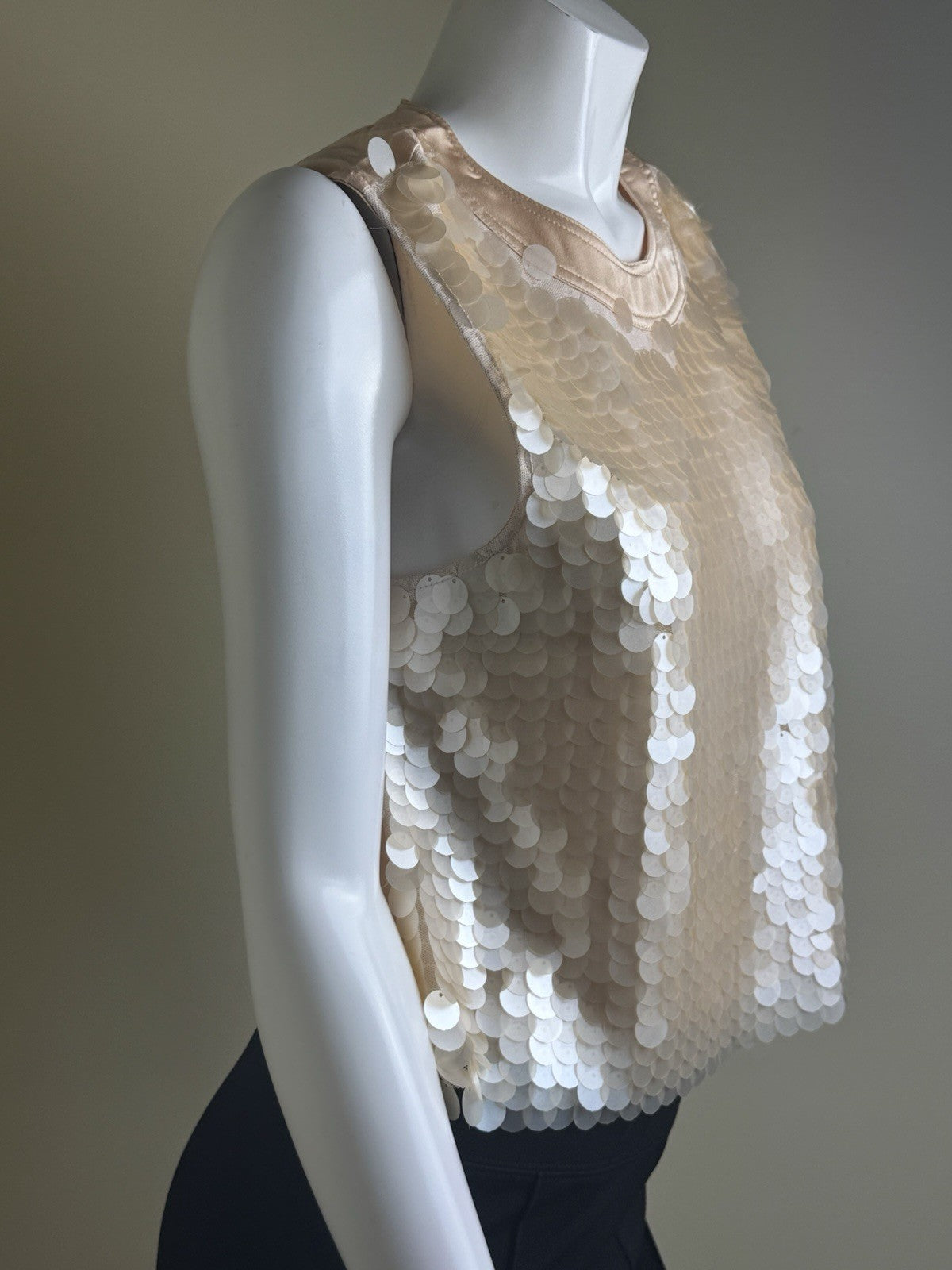 Alice Blue Women’s Sleeveless Blouse Sz S. (B.150)