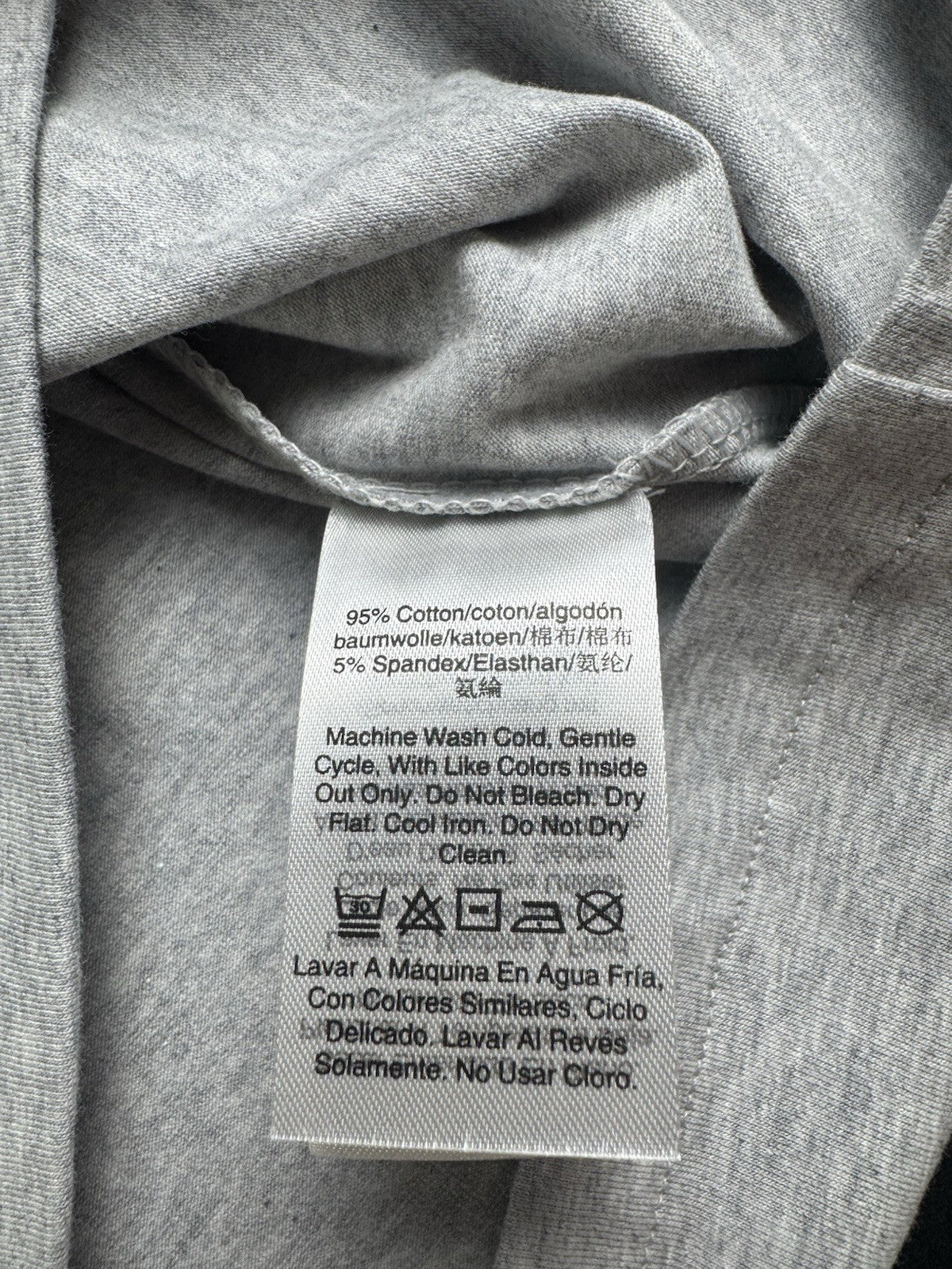 $109 DKNY Women’s Gray Dress Sz L (B.032)