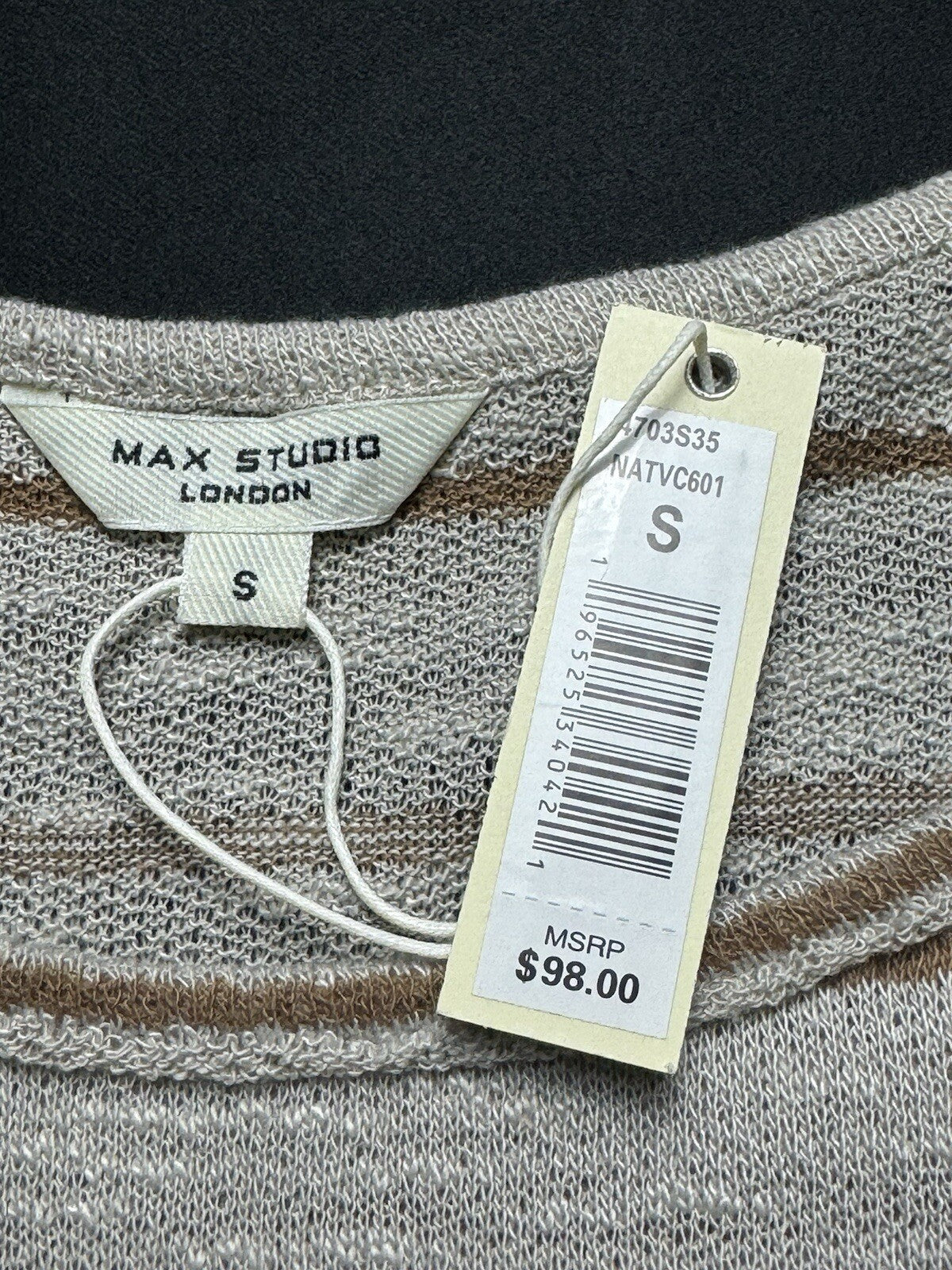 $98 Max Studio Women’s Top Sz S Blouse Shirt (B.86)