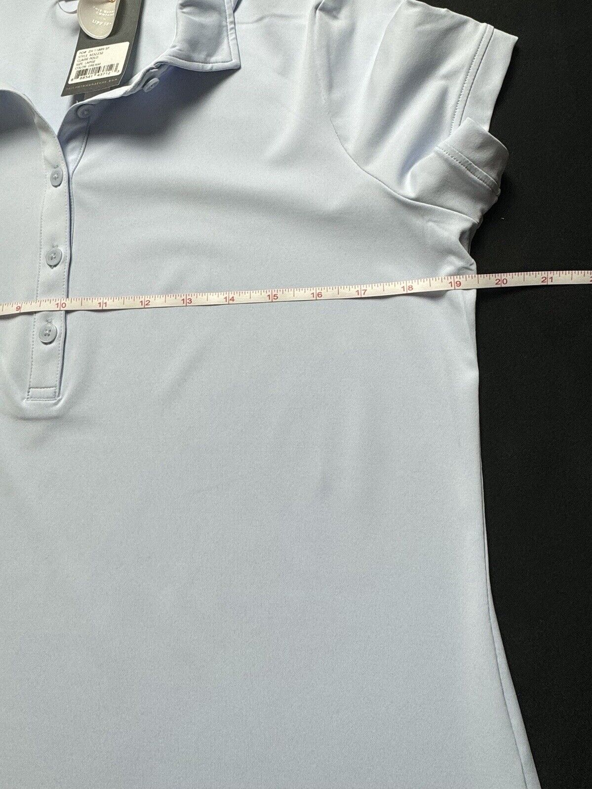 Fairway & Greene Women's Top Golf Polo Shirt Sz L. (B.80)