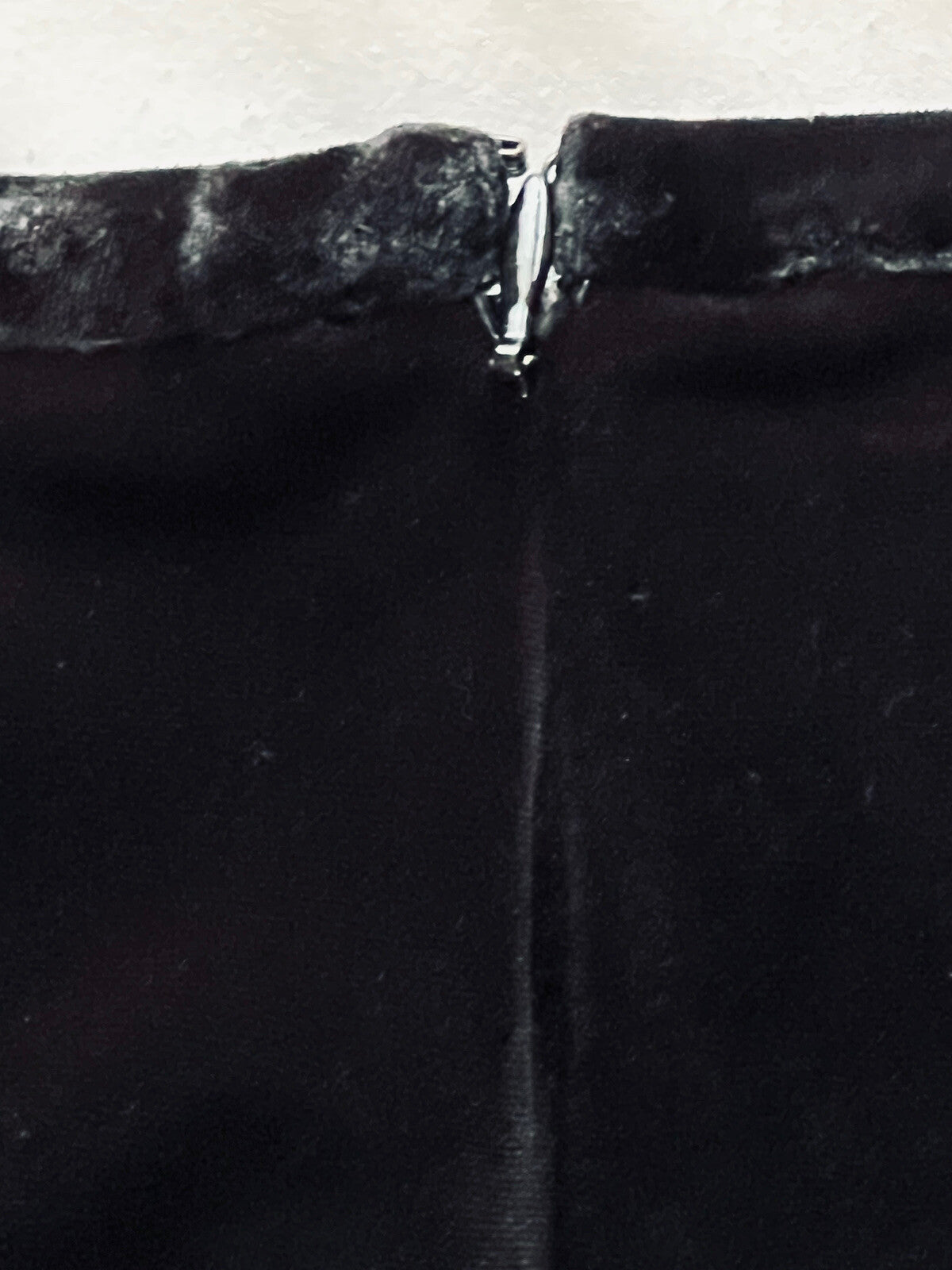 Grace Elements Women’s Velvet Pencil Skirt Black Sz 4