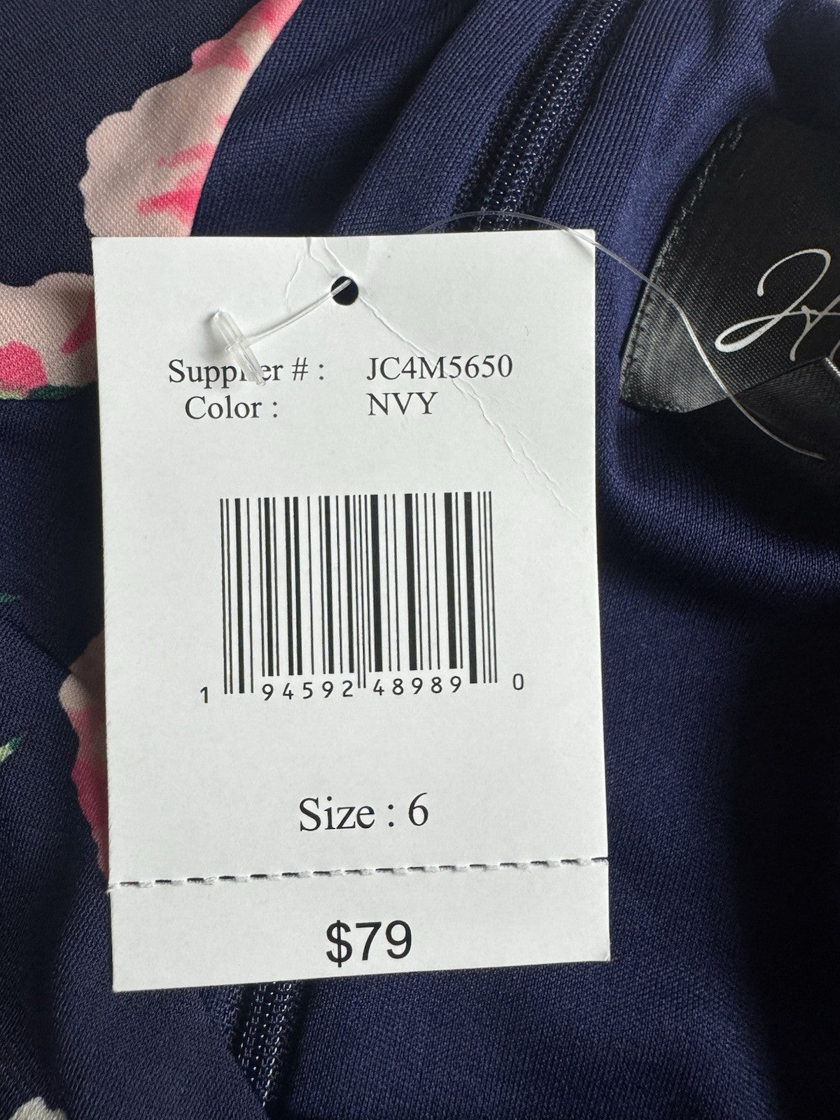 $79 JH Women’s Floral Dress Sz 6. (B.163)
