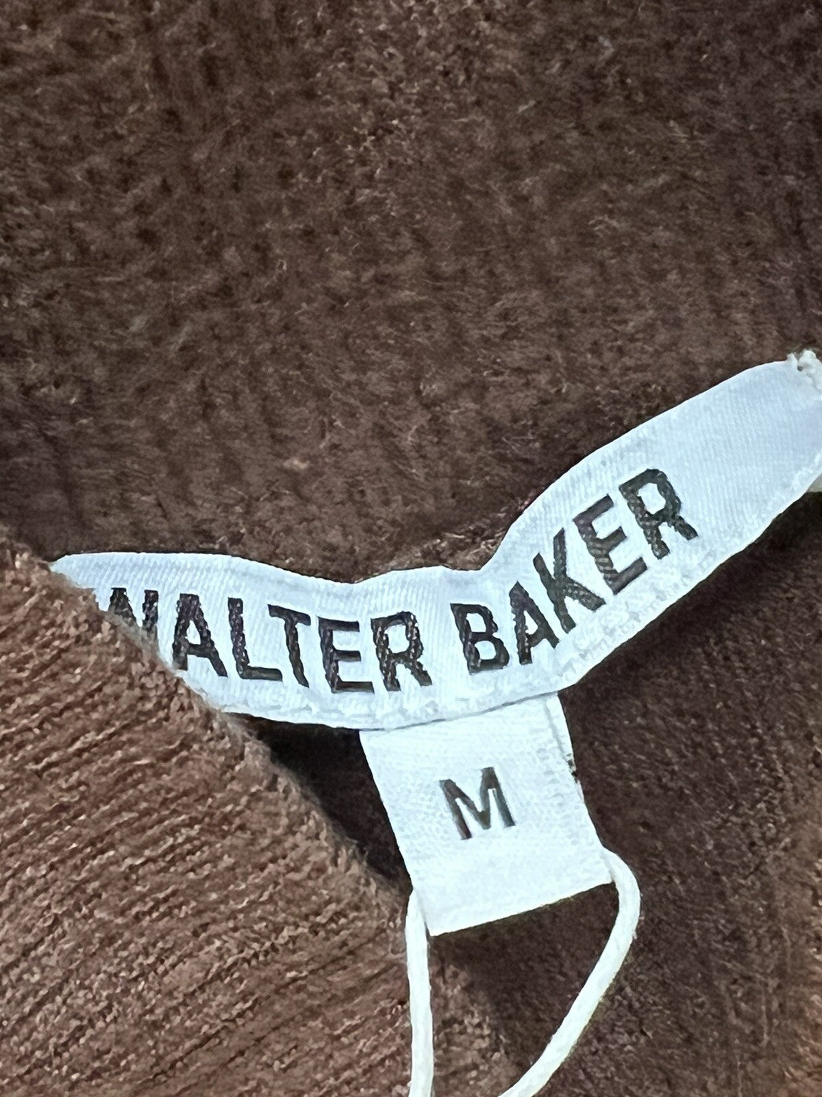 $198 Walter Baker Turtle Neck Key Hold Sweater Dress Size M