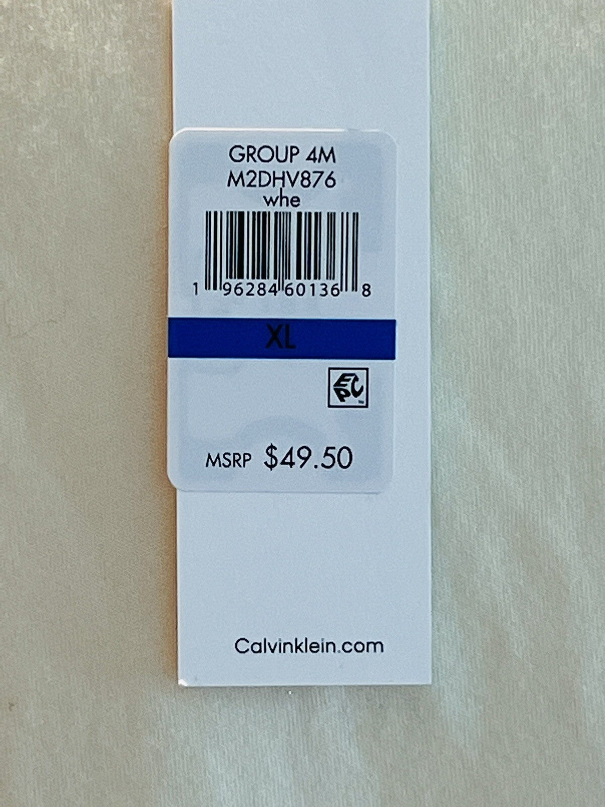 $49 Calvin Klein Women’s Top Shirt Sz XL light yellow blouse