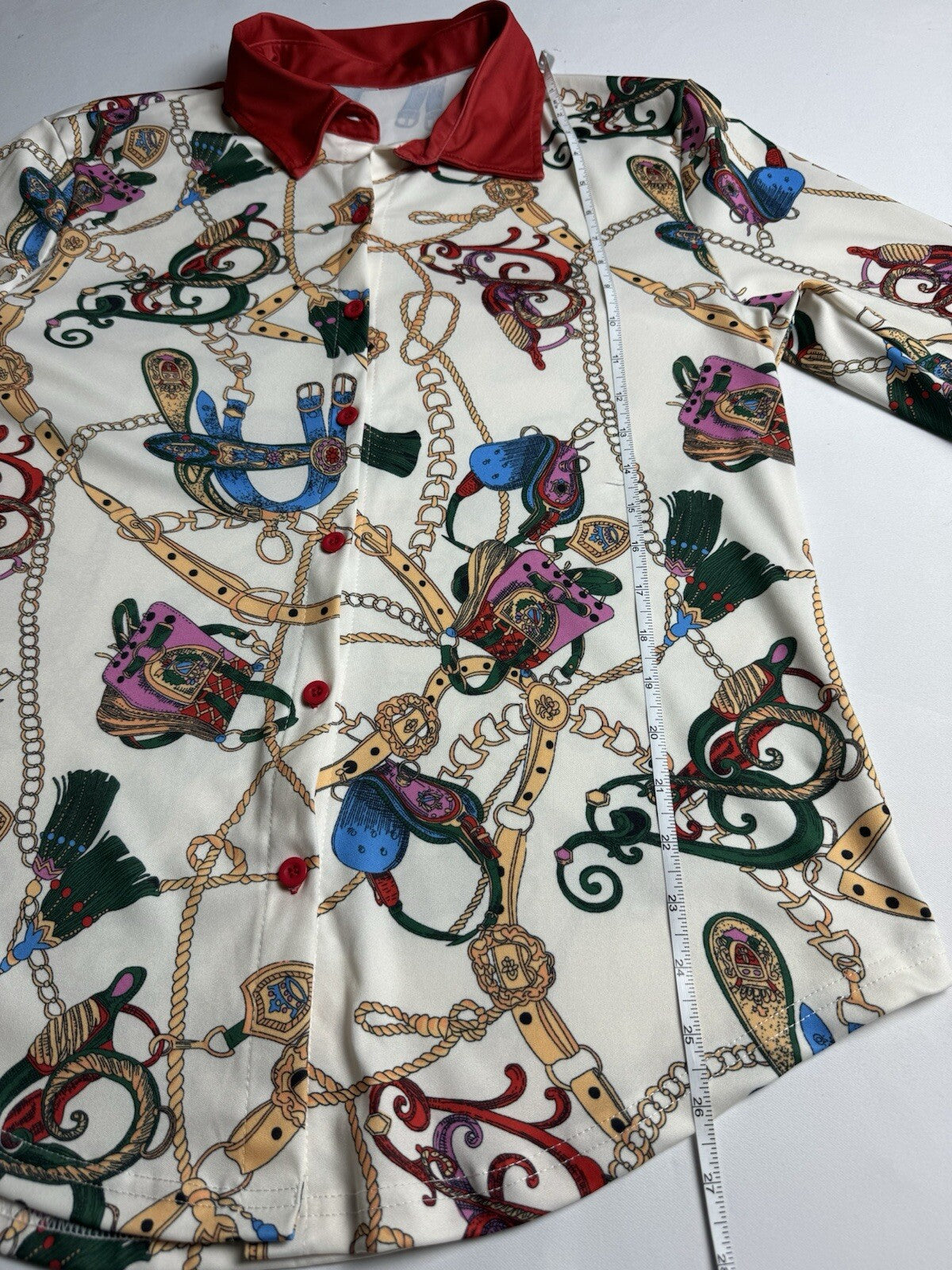 Women’s Button Down Long Sleeves Shirt Sz XL. (B.100)