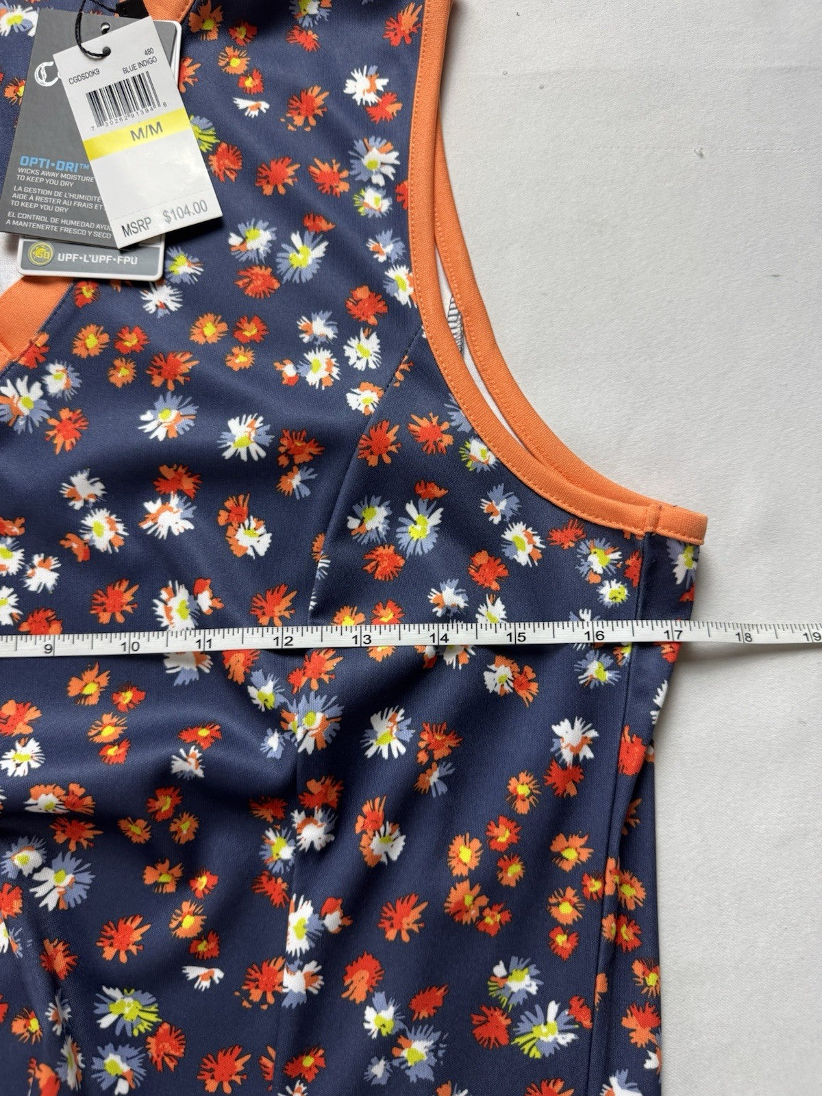 $104 Callaway Women’s Polo Dress Floral Sz XL (B.172)