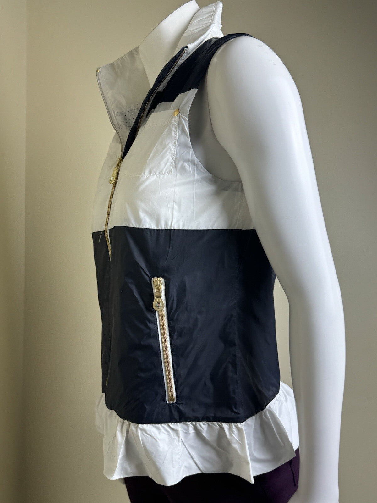 Brendratti Eliza Women’s Golf Full Zip Vest Ital 40 Us XS (B.94)