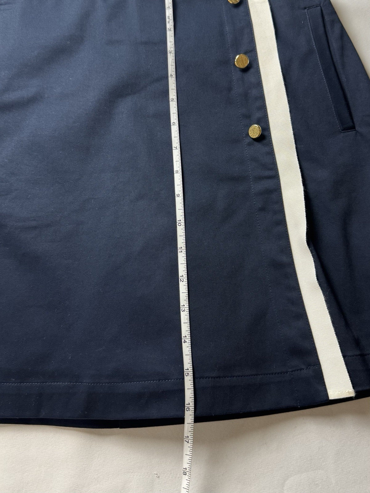 FIA Green California Women’s Navy Skort Skirt Sz M. (B.160)