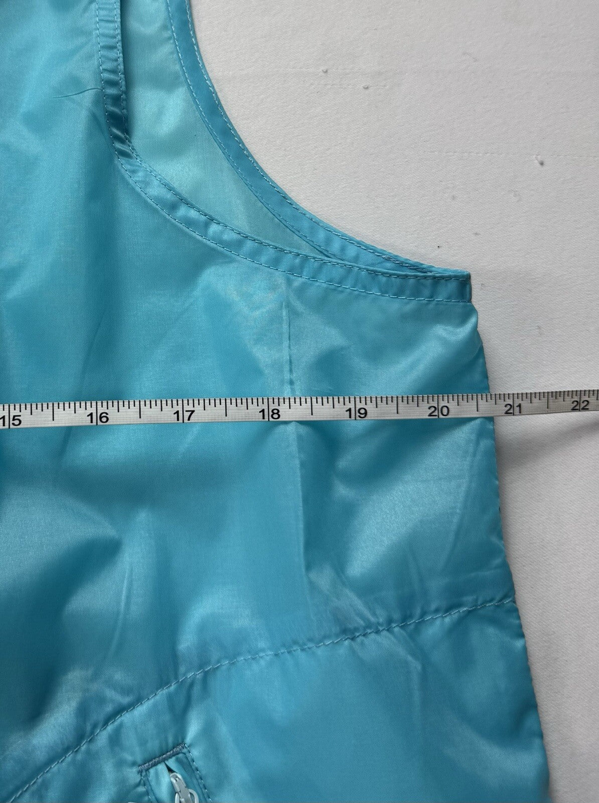 Liz Golf Activewear Polyester Women’s Full Zip Vest Sz M
