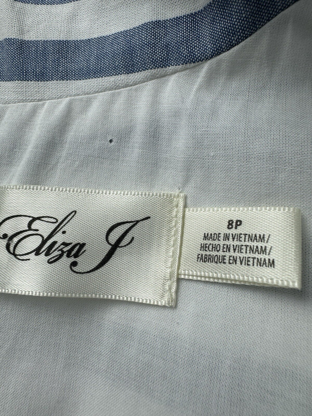 $99 Eliza J Sleeveless Shift Dress Sz 8 (B.64)