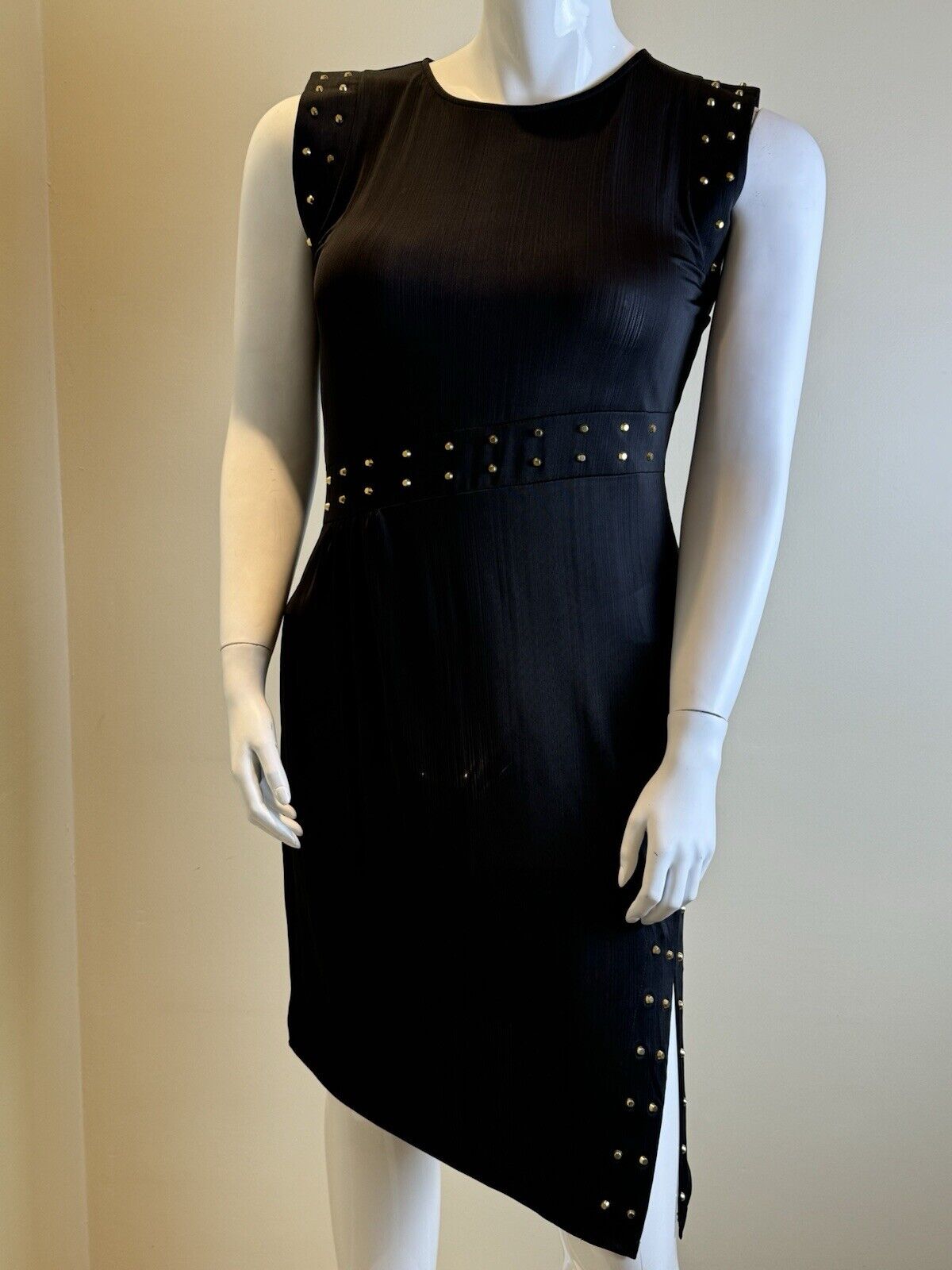 $135 Michael Kors Women's Black Dress Size L. (B.81)