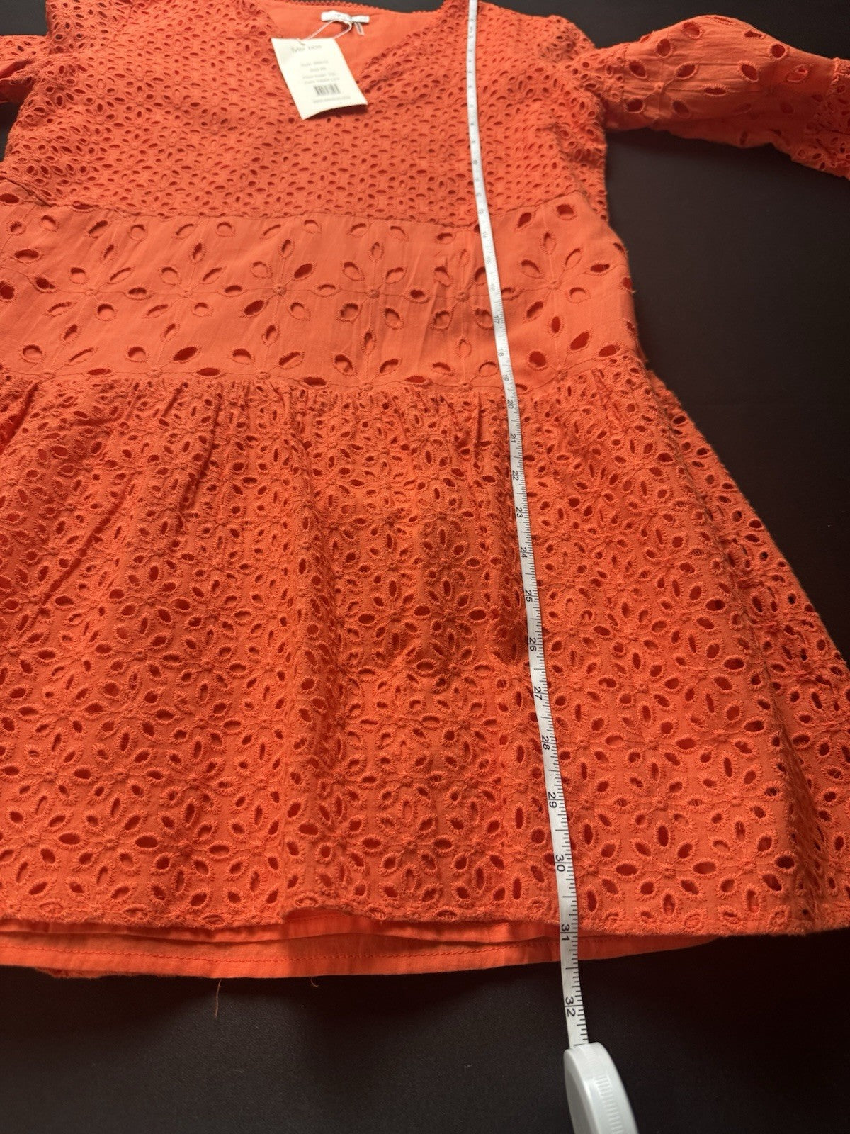 Tyler Boe Women’s Orange Lace Dress Size XS. (B.159)
