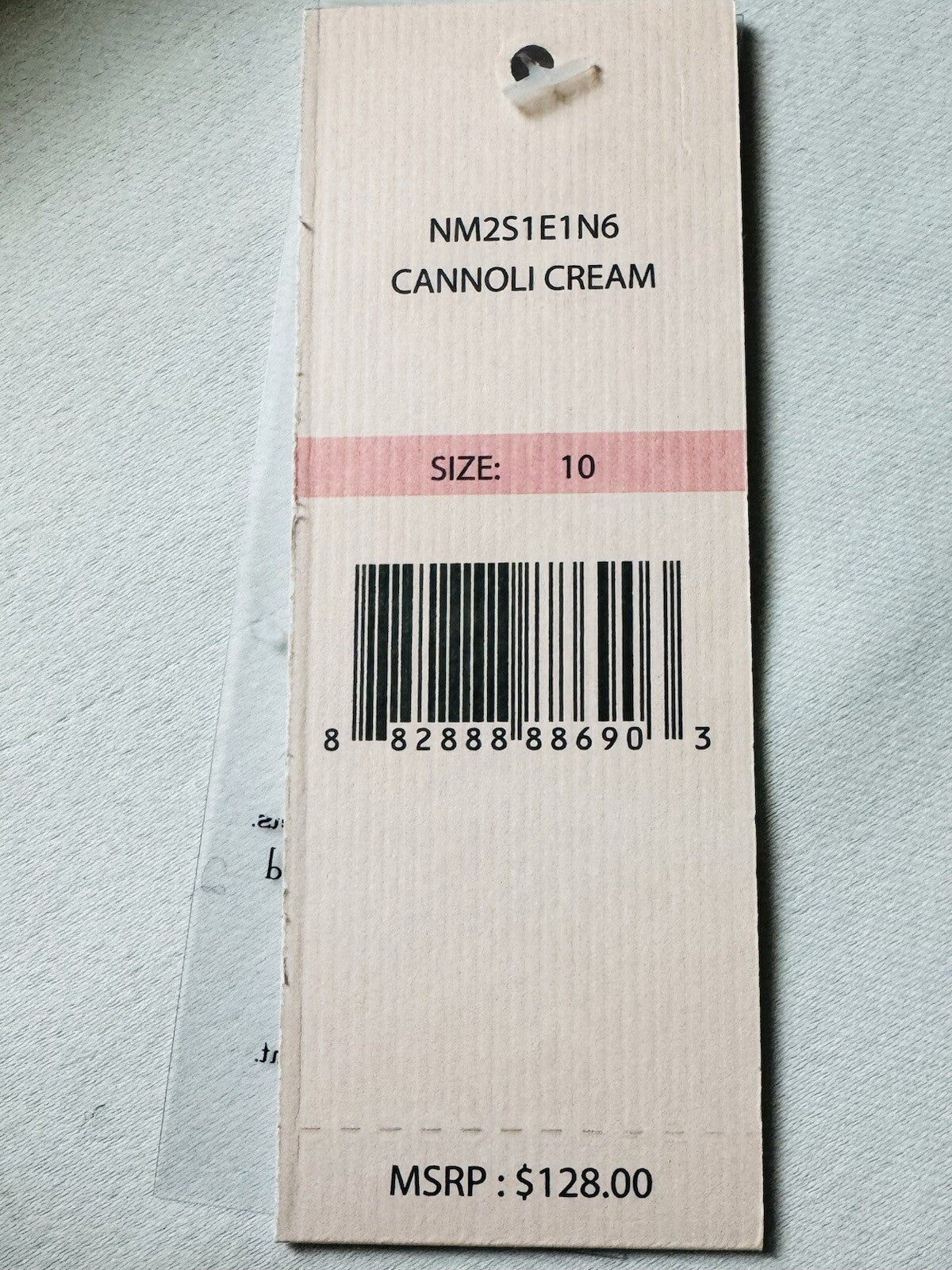 $128 NANETTE LEPORE Ivory Dress Sz 10 (B.11)