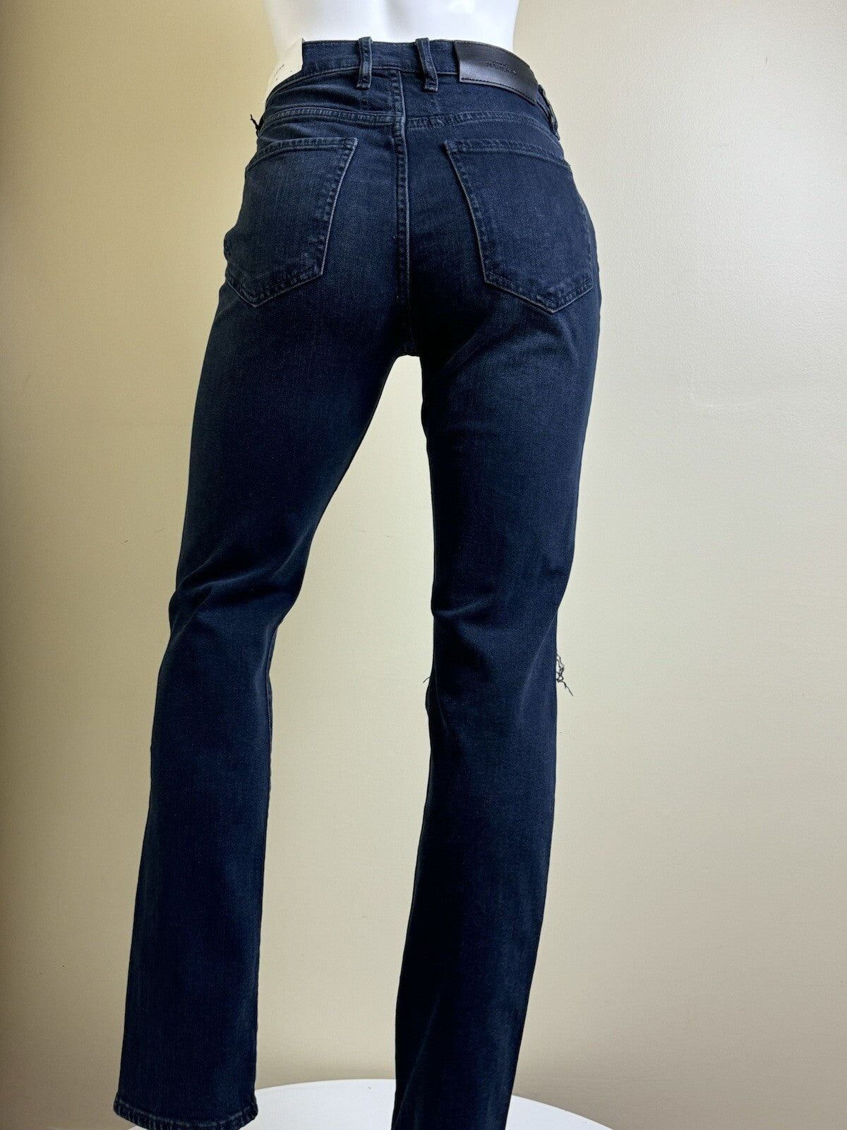 $228 7 for all Mankind Jeans Women’s Black Sz 28 (B.94)