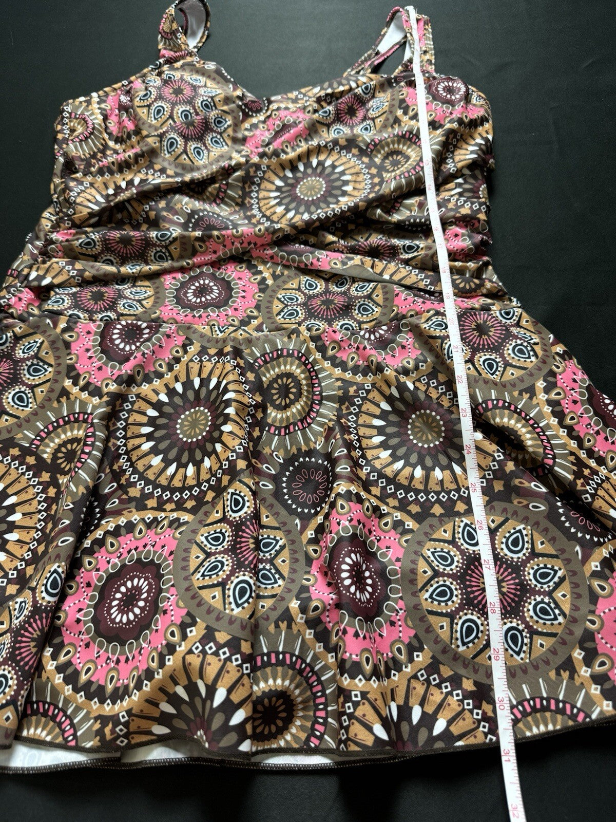 Women’s One Pc Bathing Suit Dress Sz 3XL. (B.80)