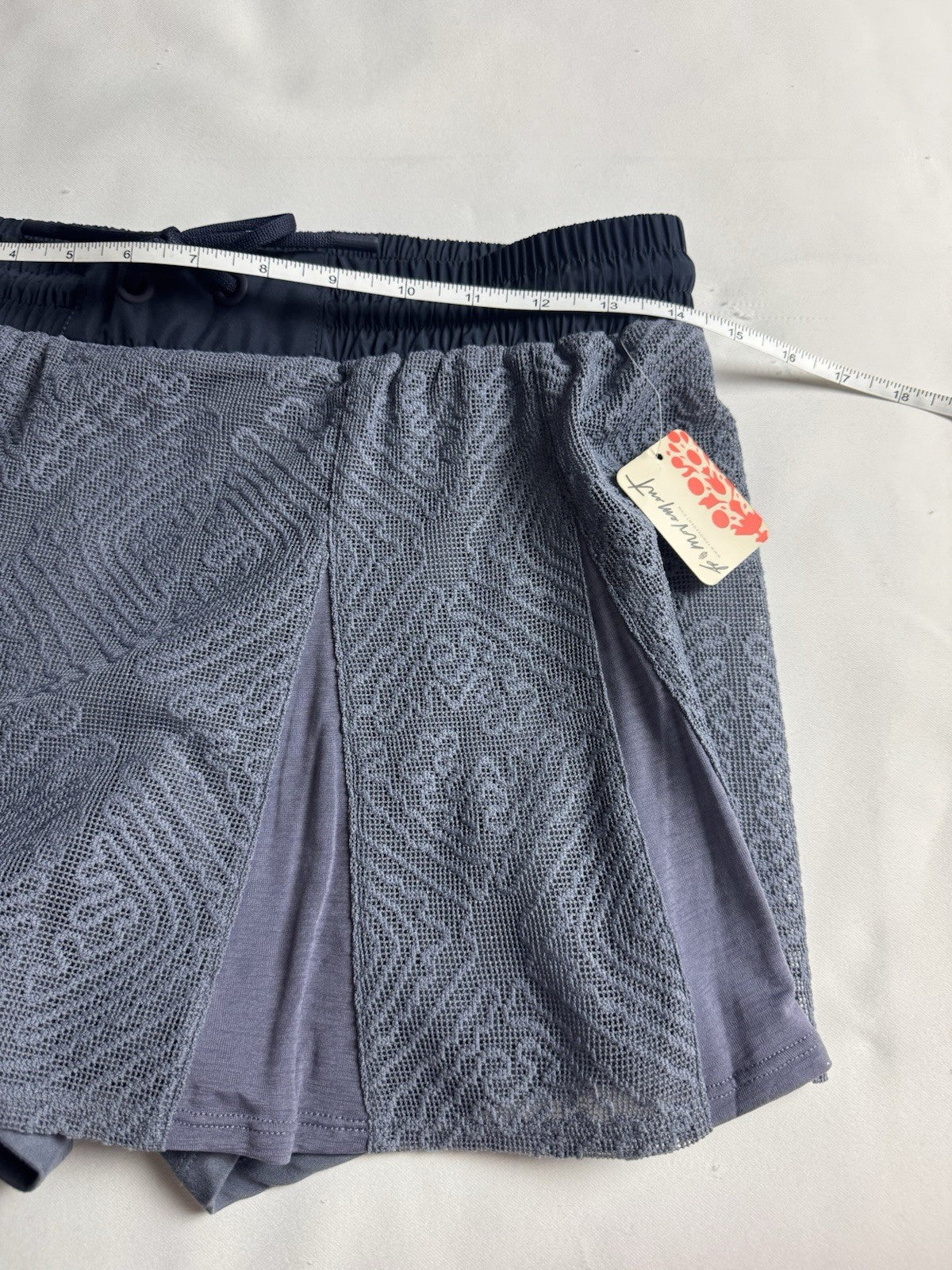 $98 Free People Women’s Skort Skirt Mini Lace Size M. (B.164)