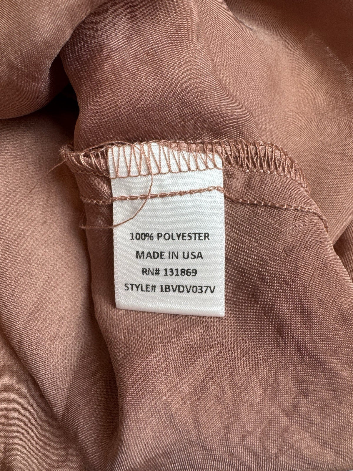 Charmed Hearts Women's Satin Blouse Size L. (B.167)