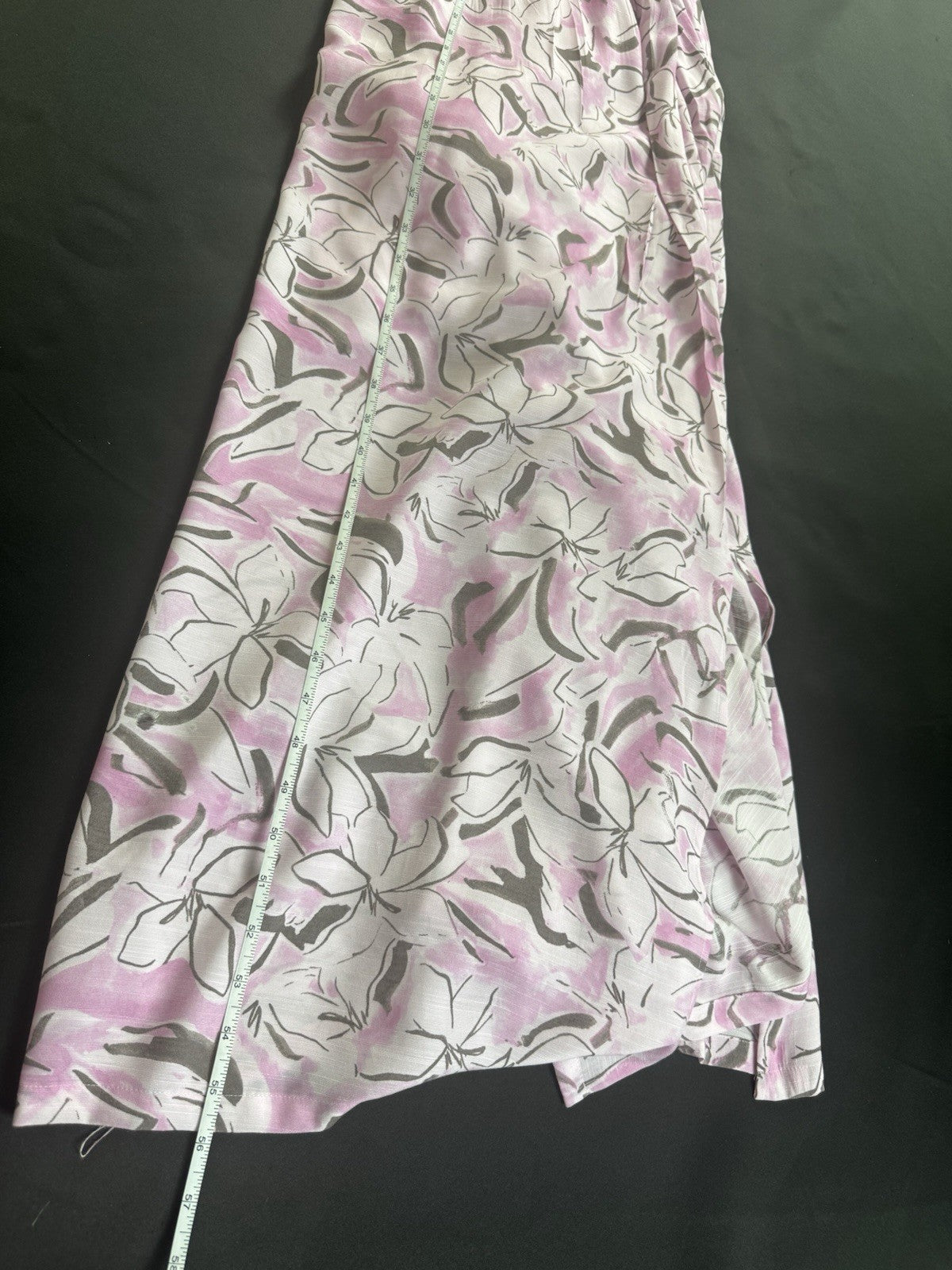 $63 Nine West Floral Maxi Dress Sz 3XL. (B.169)