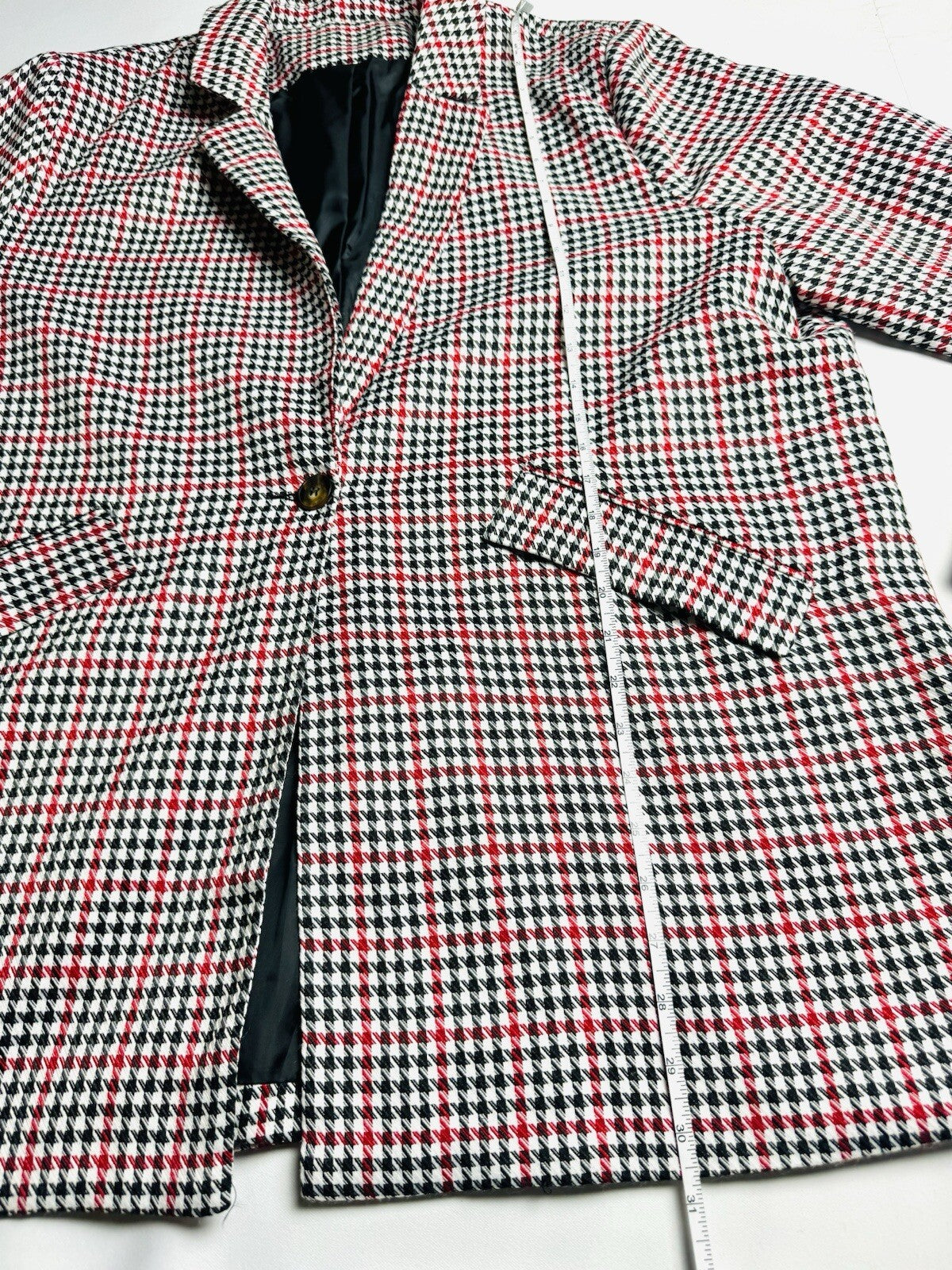 Women’s Houndstooth Blazer Size 2XL (B.119)
