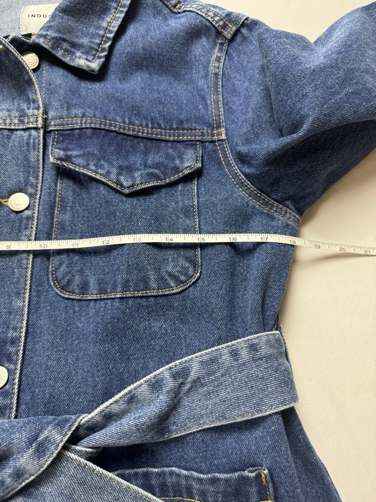 $88 Industry Republic Clothing Women’s Jeans Jacket Size S (B.113)