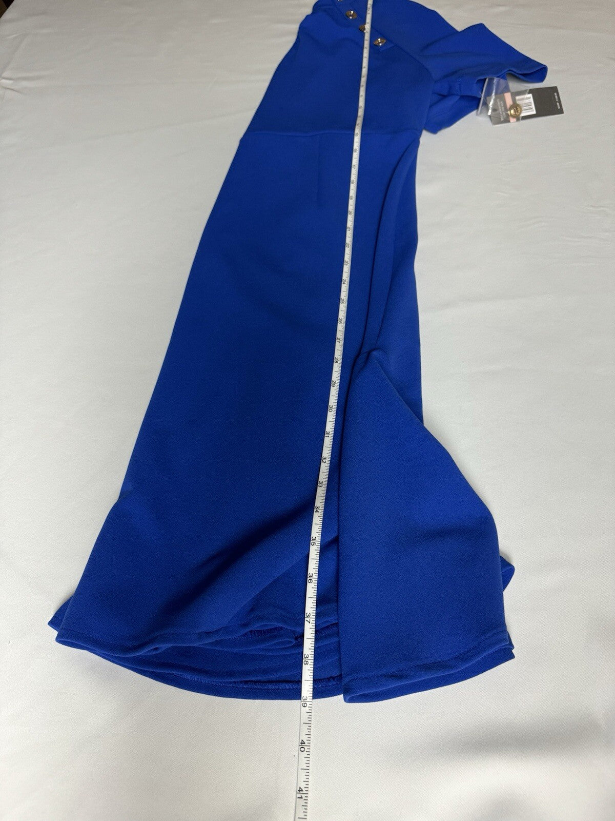 $108 Sharagano Women’s Blue Size 10 Dress (B.97)