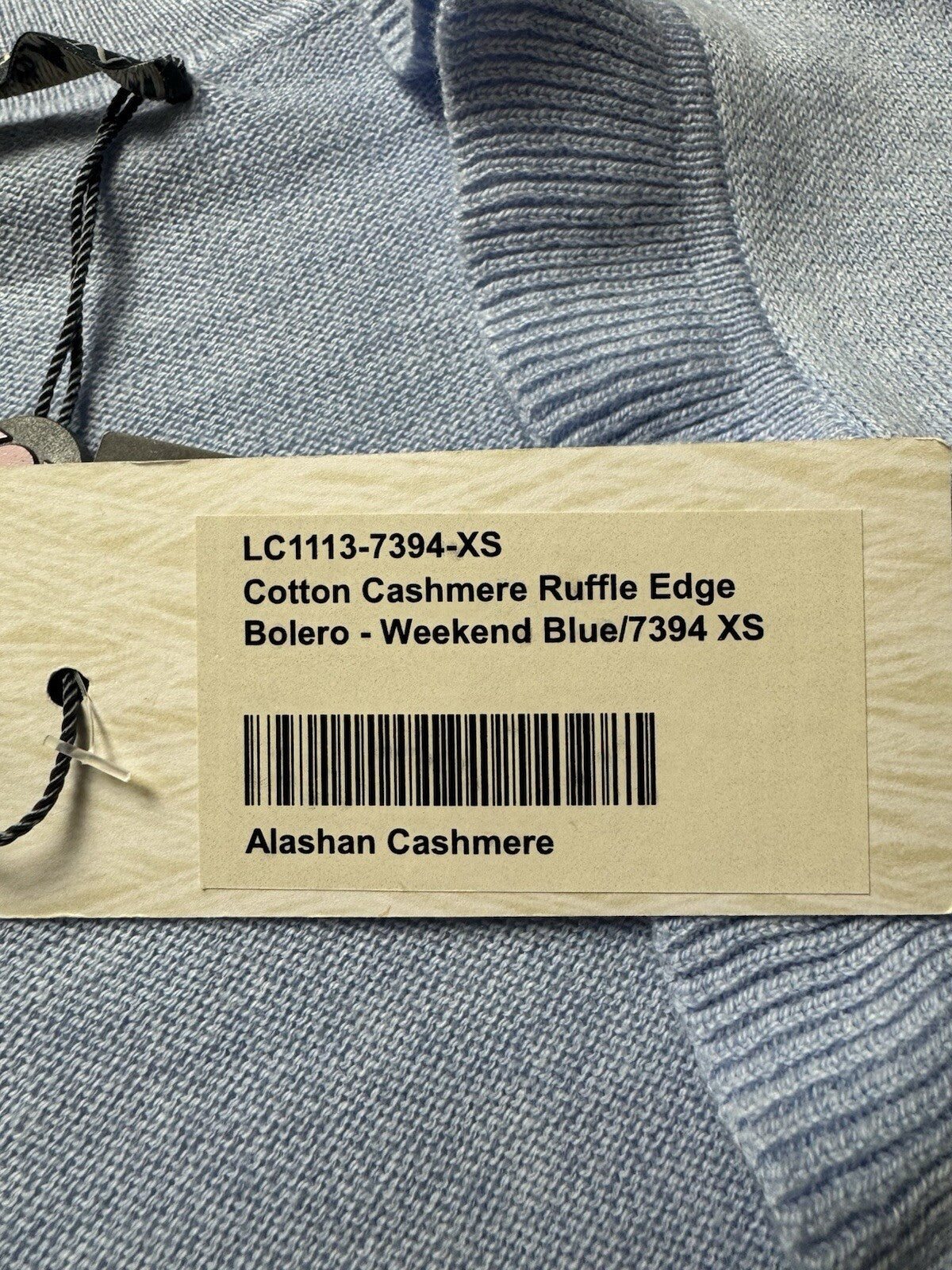 Alashan Cashmere Women’s Blue Cardigan Size XS (B.109)