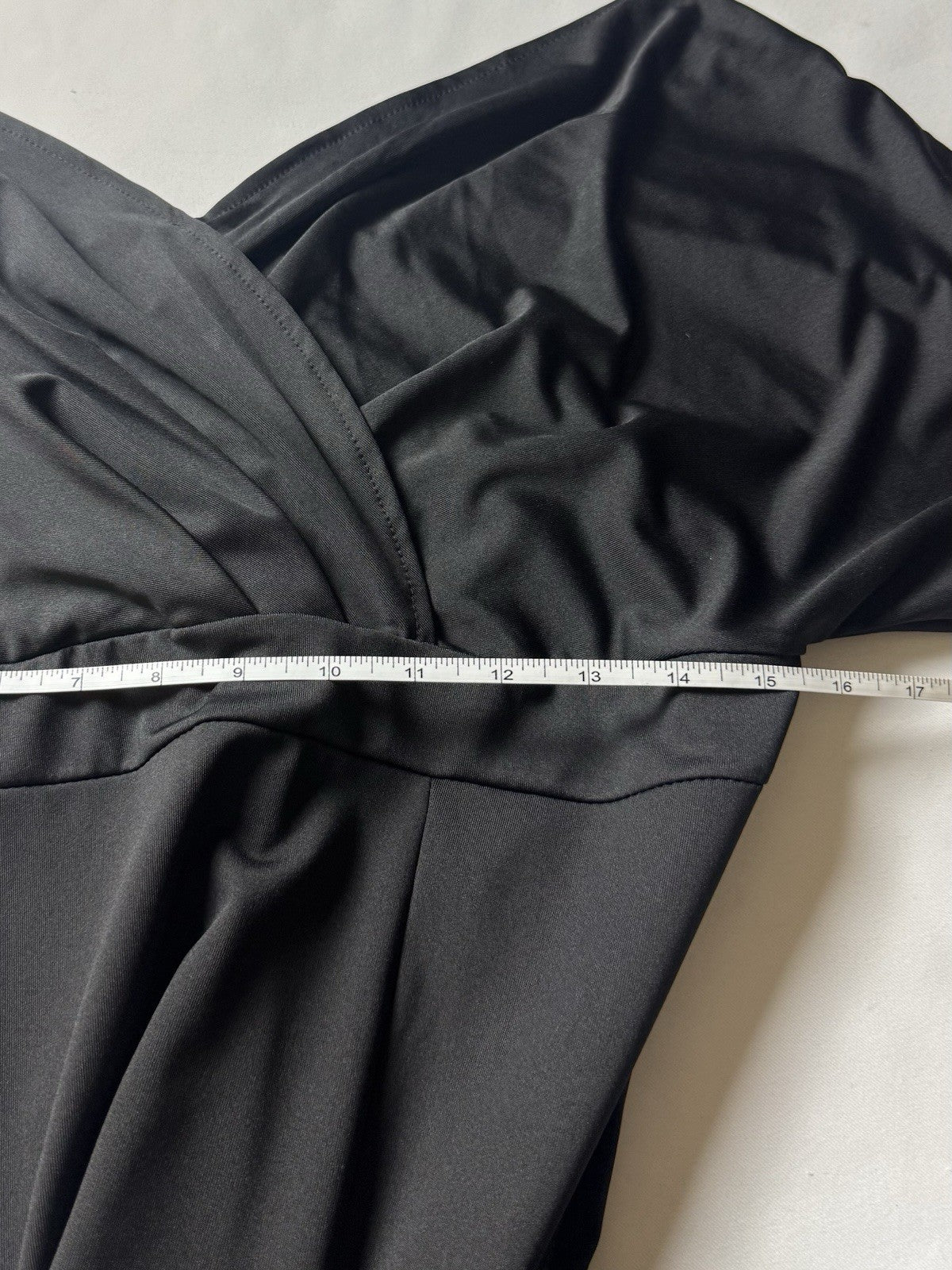 Women's Black Blouson Dress Sz 2XL. (B.166)
