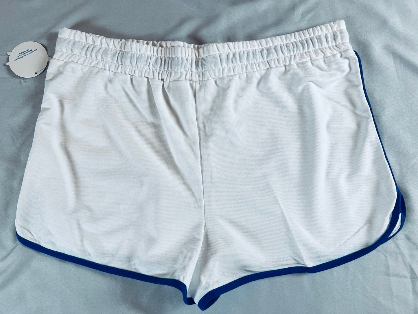NASA Logo Constellations~white Knit Shorts~Womens Sz 3XL