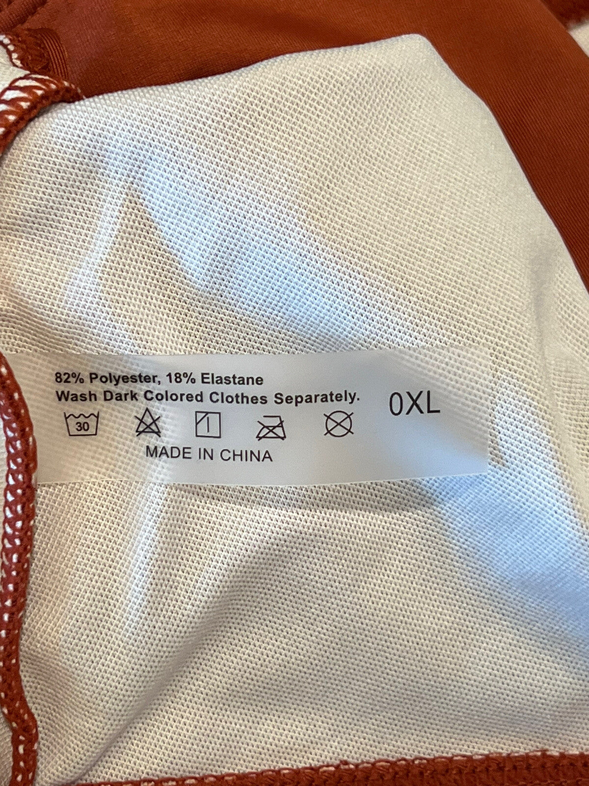 Maroon Bikini Swimsuit Size XL bathing suit Red 2Pc