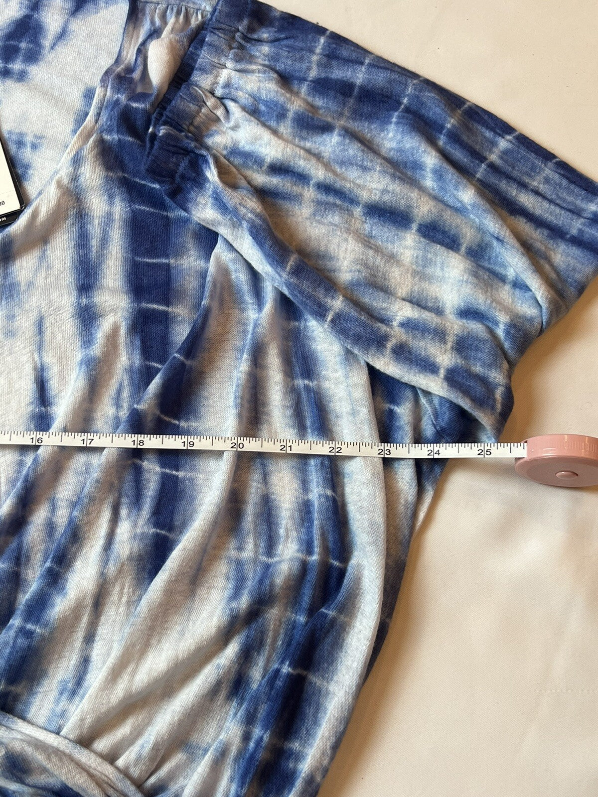 $135 Lauren Ralph Lauren Women’s Blouse tie dye blue Sz 1X. (B.09)