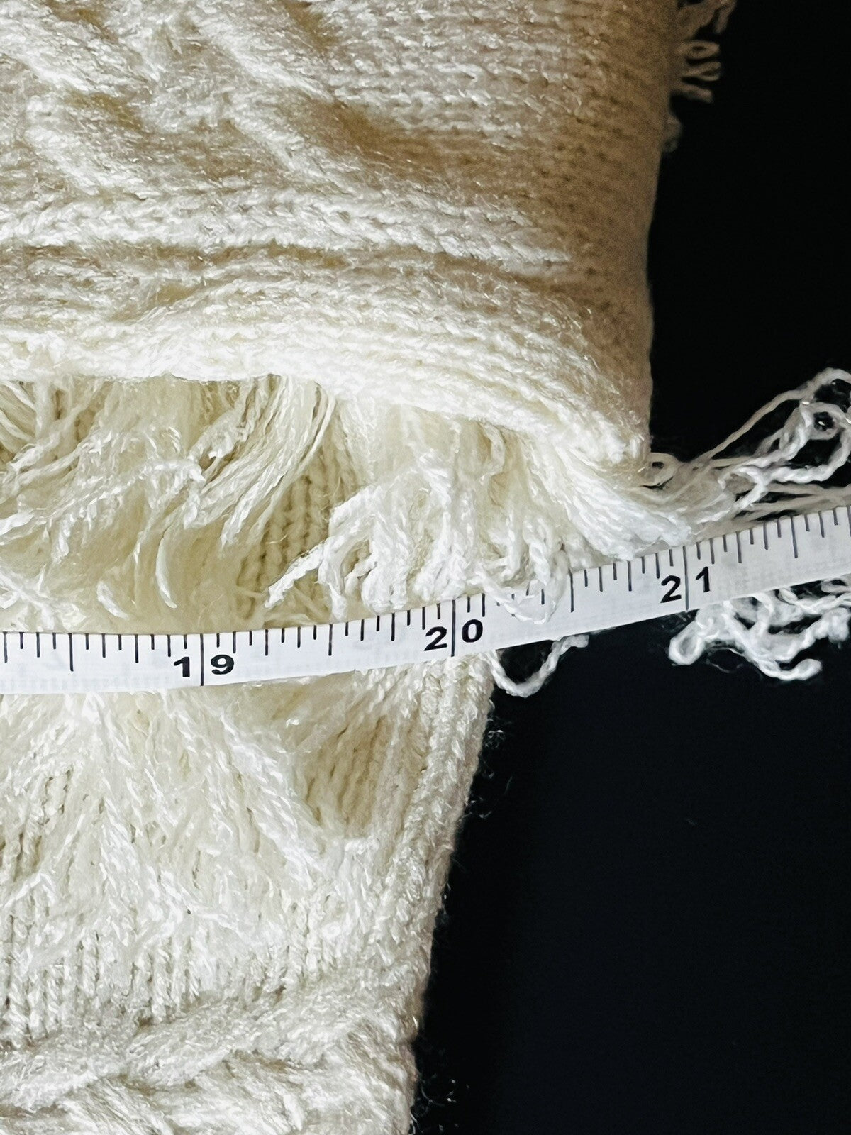 Jack BB Dakota Women’s Knit Fringe Sweater Sz XS Boho Top