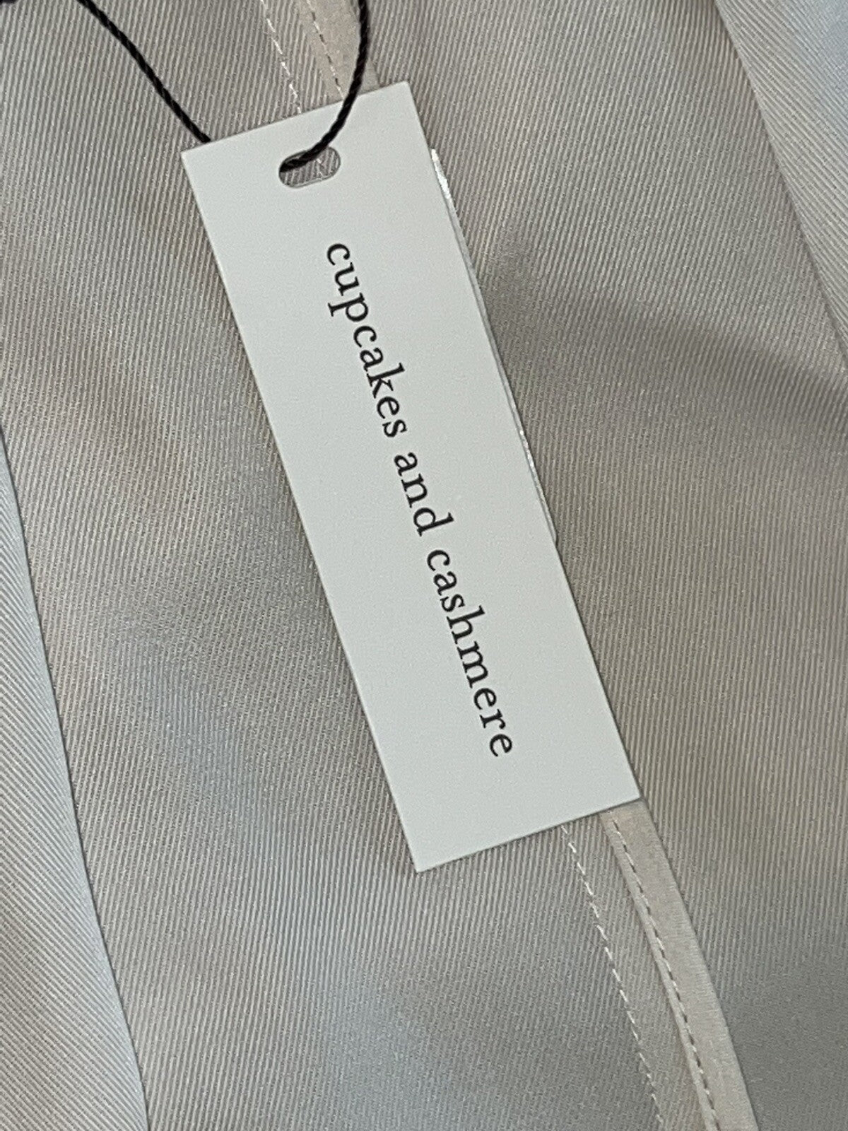 Cupcakes and Cashmere Women’s Vest Dress Beige Sz XS W/Pockets
