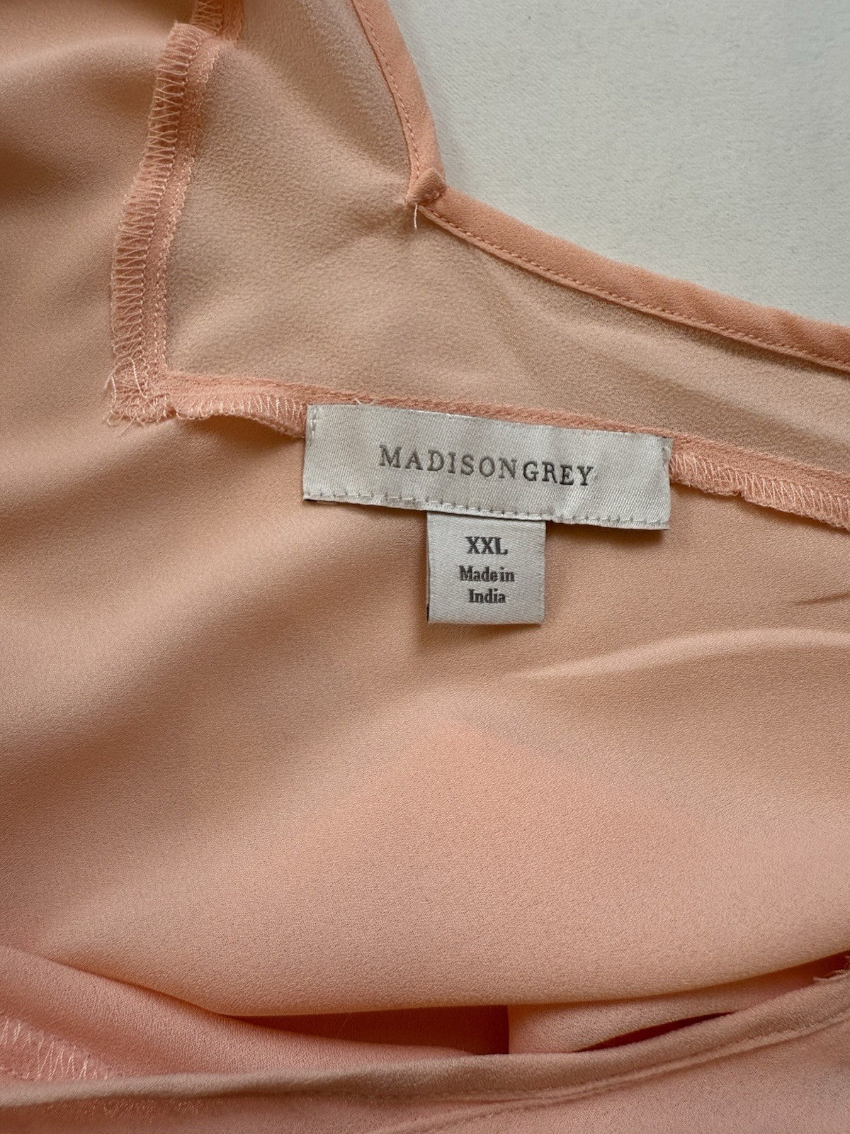 Madison Grey Women’s Sheer Tank Top Size 2XL. (B.167)