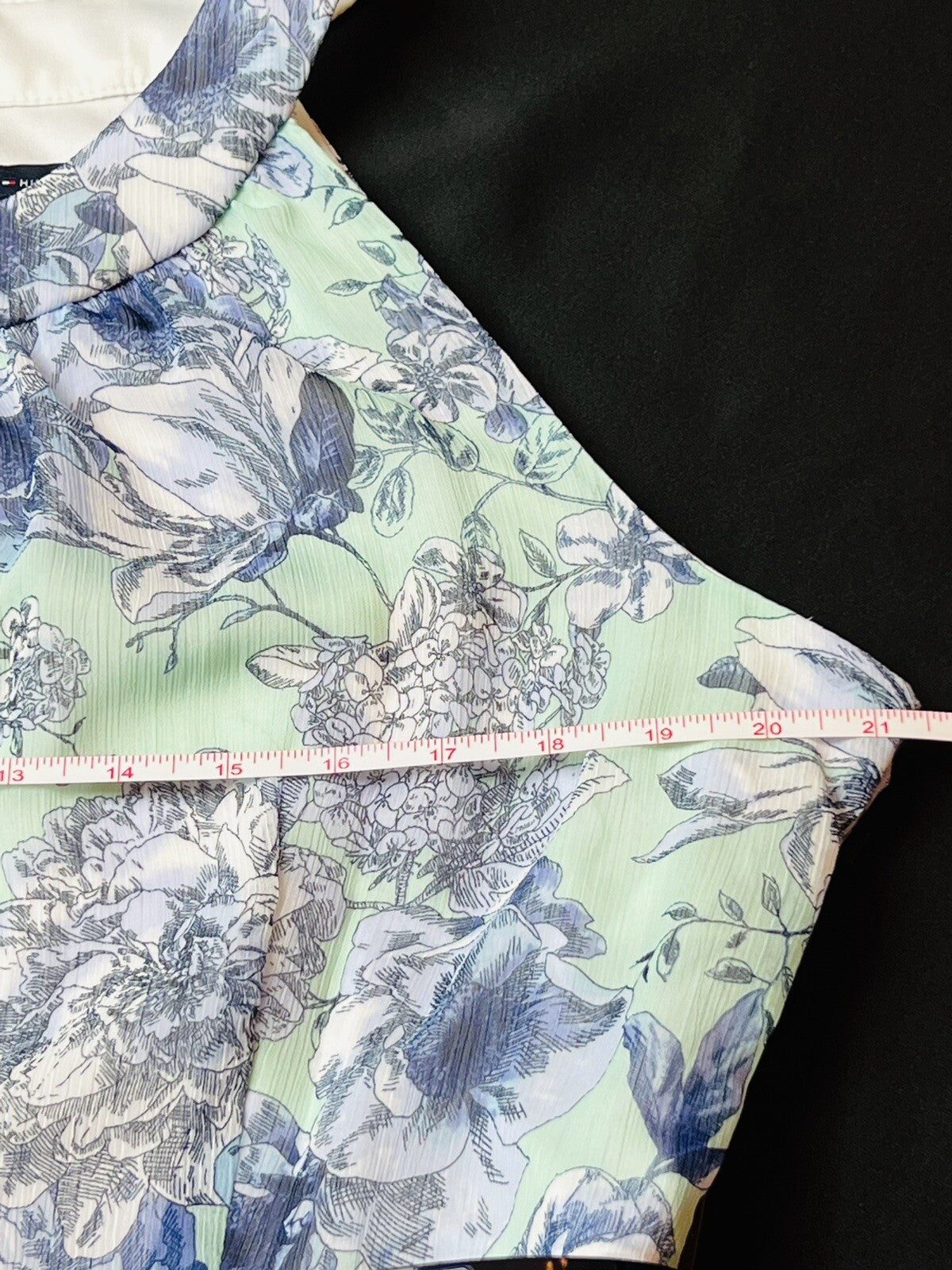 $129 Tommy Hilfiger Floral Sleeveless Dress W/Belt Size 16 (5)