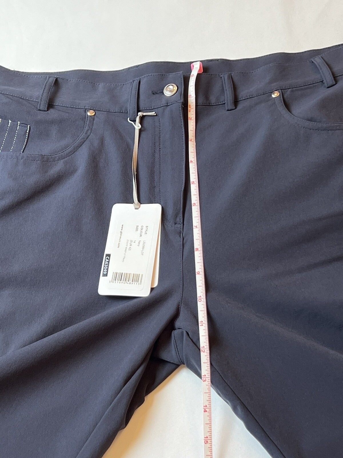 Glenmuir Women's Navy Golf Shorts Sz 14. (B.48)