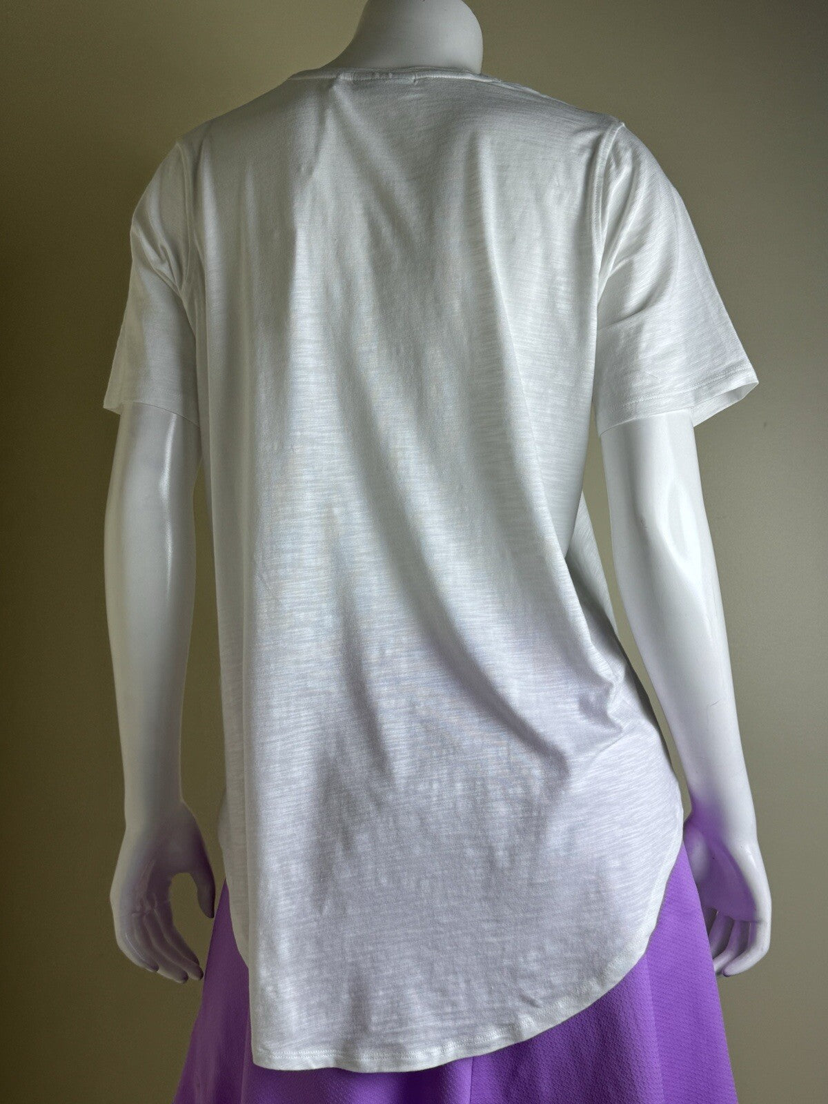 TASC Women’s Blouse Shirt Bamboo Organic Cotton. Sz L (B.82)