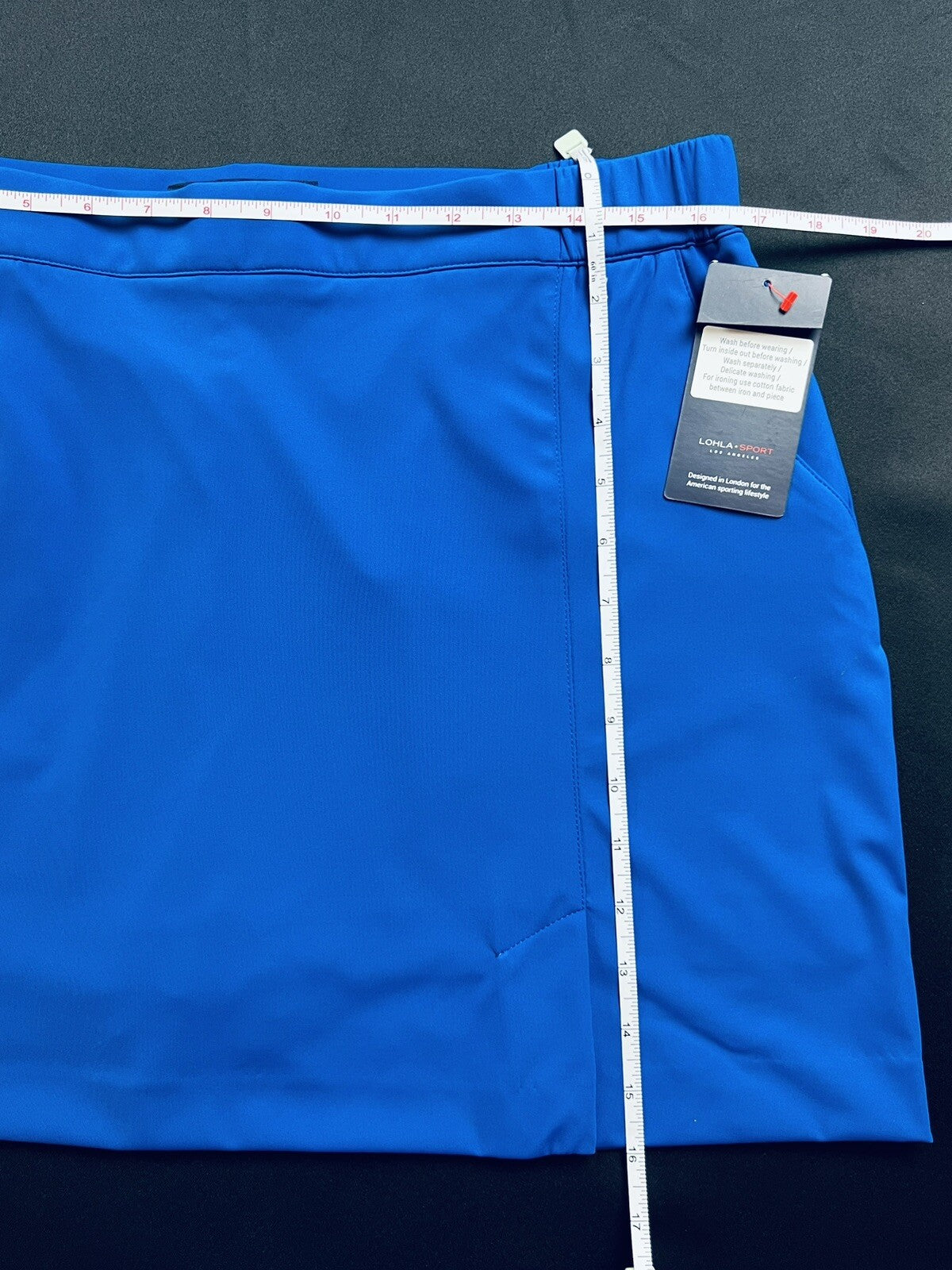 LOHLA Sport Golf Skort Pull On Skirt Sz 10 Pockets