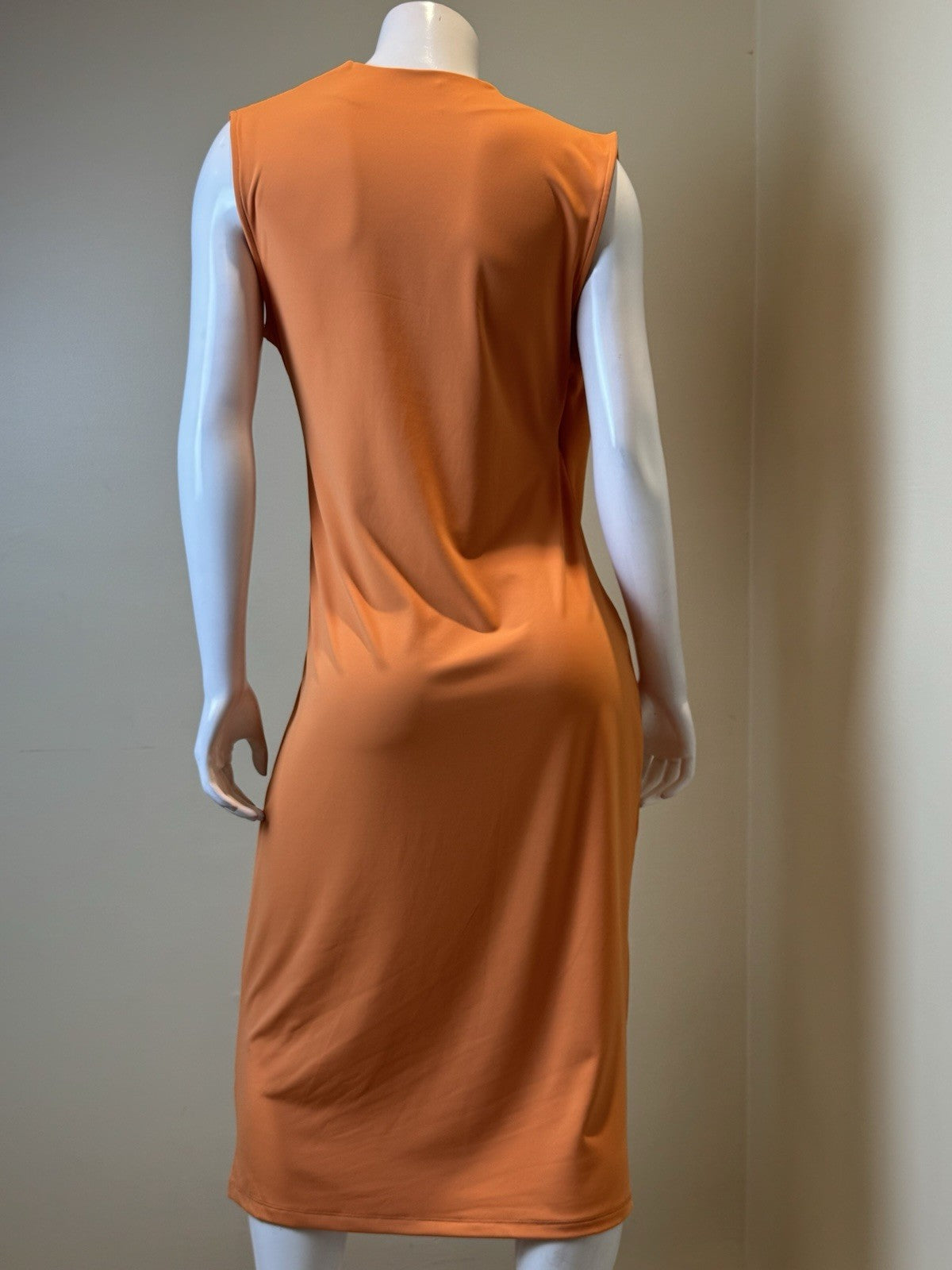 $80 Worthington Women’s Orange Bodycon DRESS Size L. (B.164)