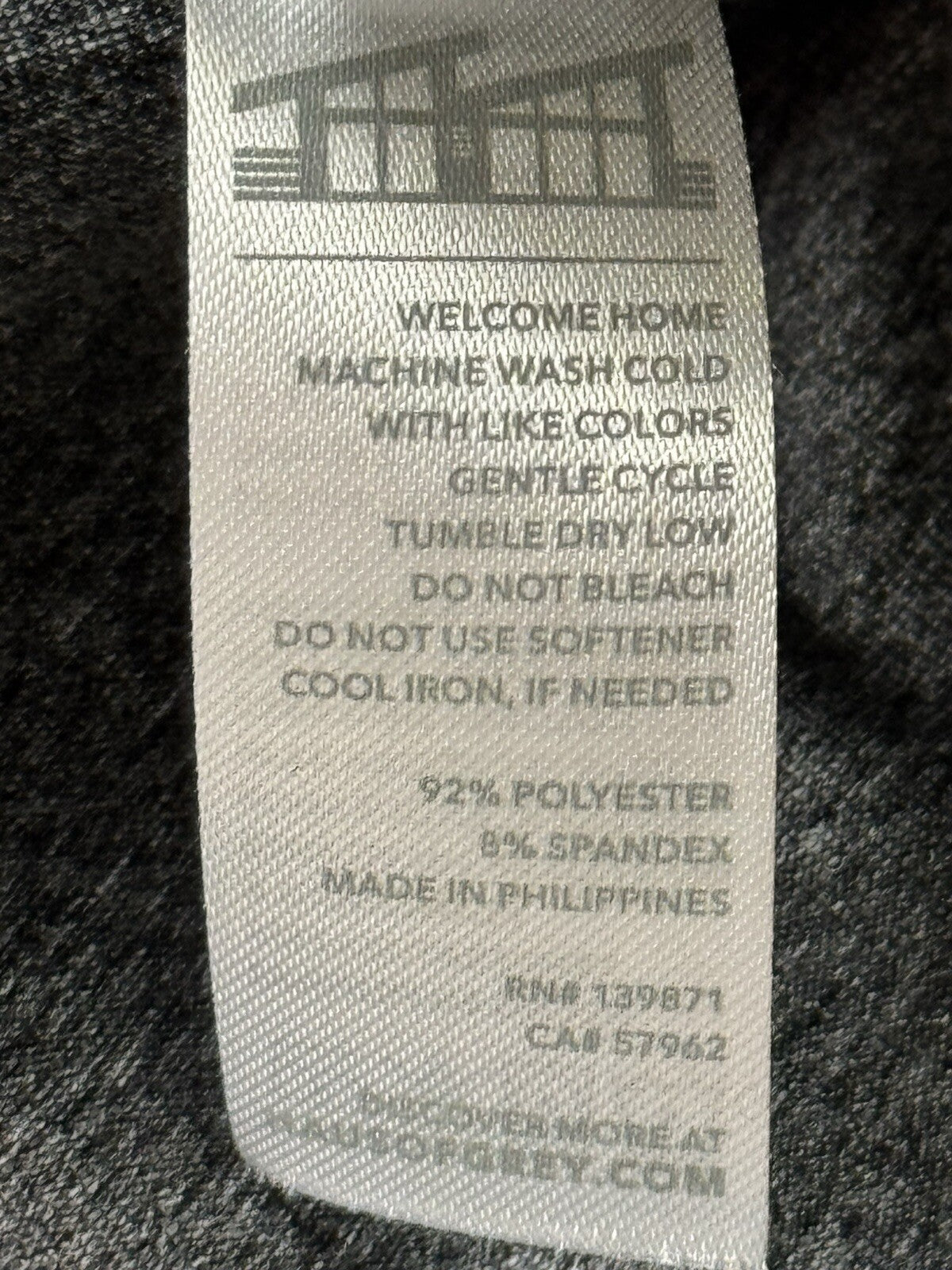 Heather Grey Women’s Golf Sweatshirt Gray Sz L (B.121)