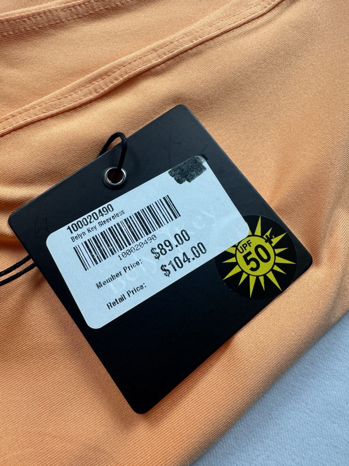 BELYN KEY Women’s Sleeveless Golf Shirt Sz M. (B.134)