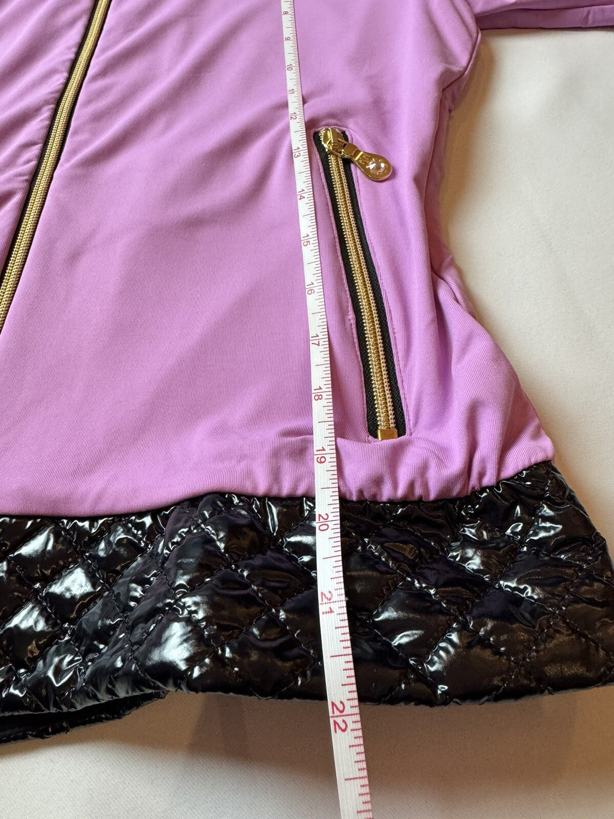 BRENDRATTI VIVIANA JACKET, Sz S Rose/Black. (53)