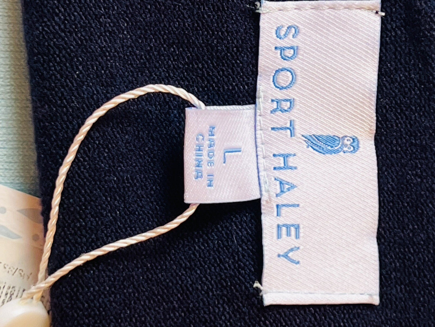 Sport Haley Women’s Long Sleeves Pullover Sweater Sz L Blue (10)