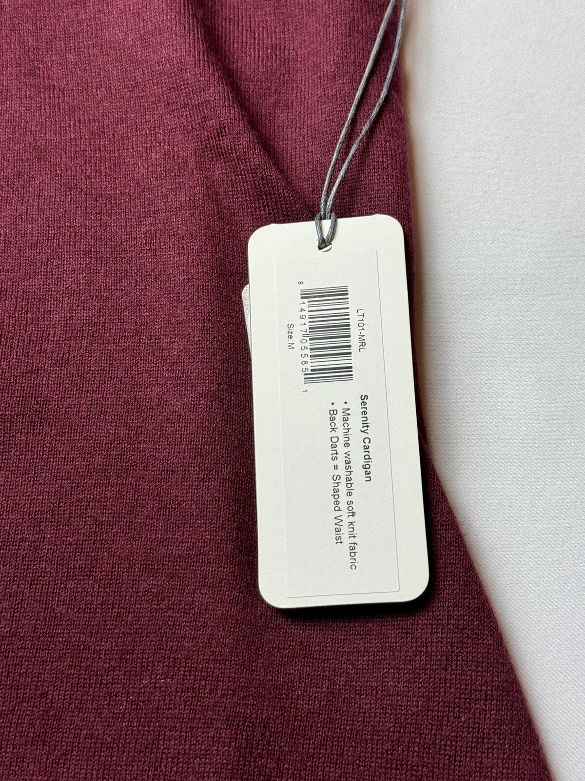 JoFit Women’s Golf Serenity Cardigan Burgundy Size M (57)