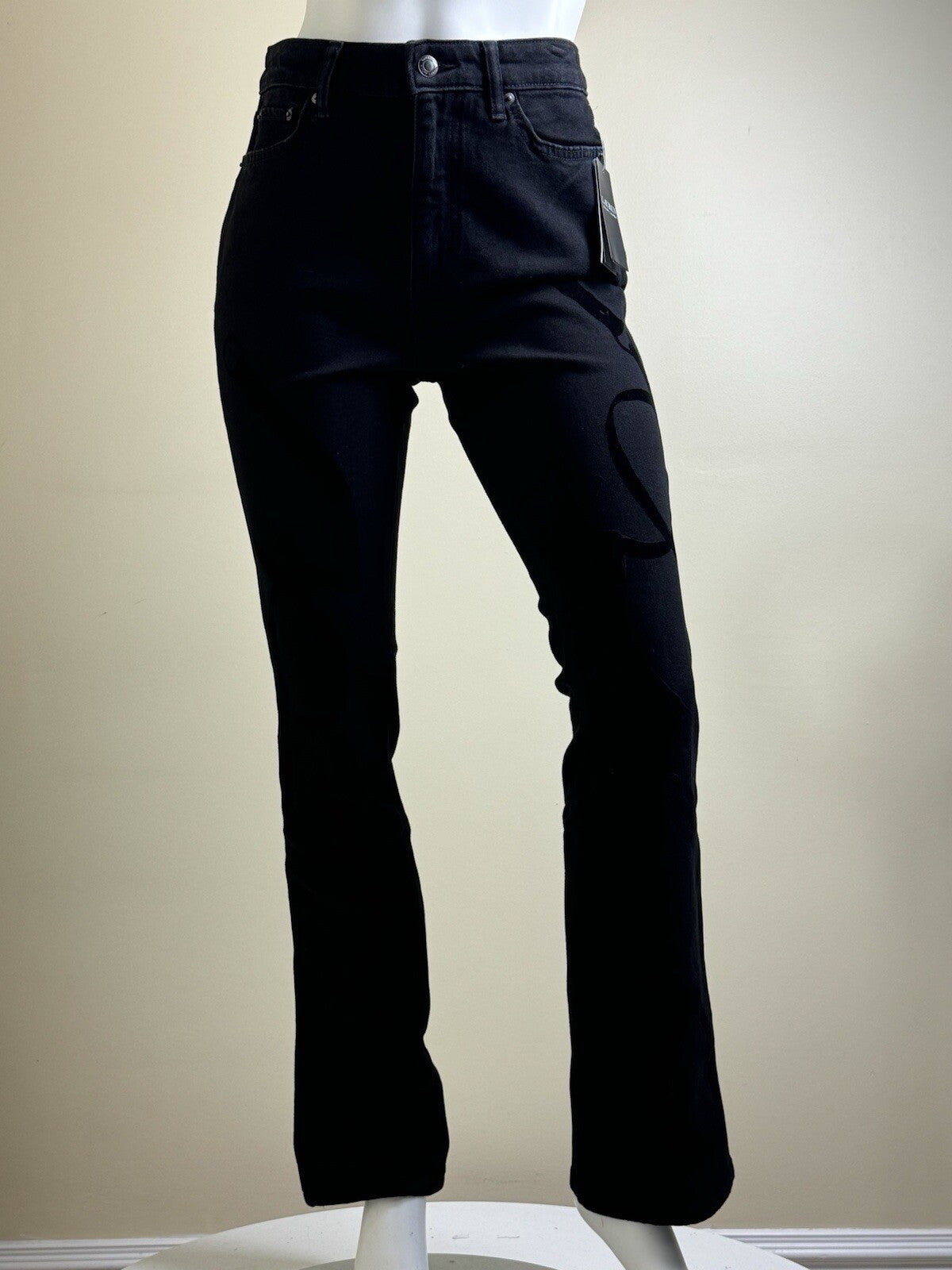 $195 Ralph Lauren Women’s Black Jeans Pants Sz 8. B.89/1