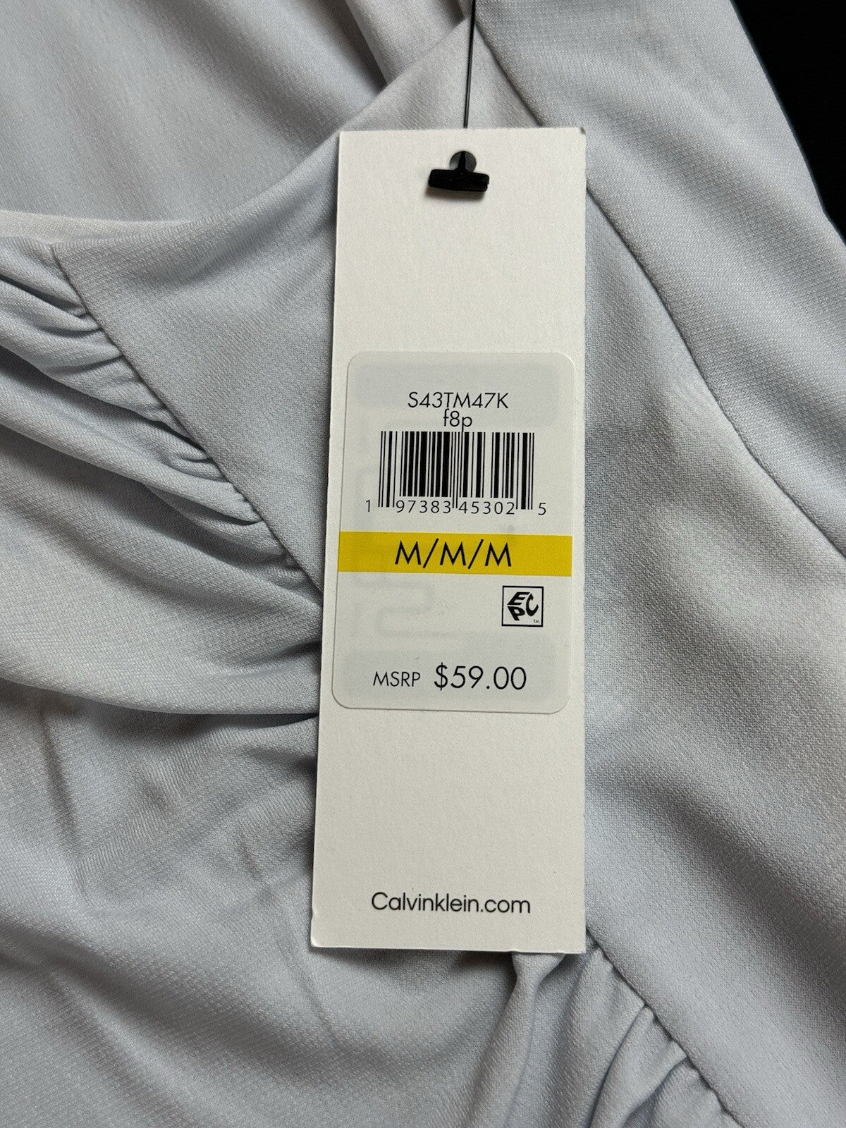 $59 CALVIN KLEIN Sleeveless Blouse Women’s Size M. (B.87)