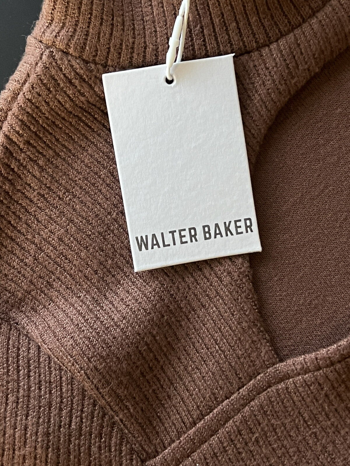 $198 Walter Baker Turtle Neck Key Hold Sweater Dress Size M