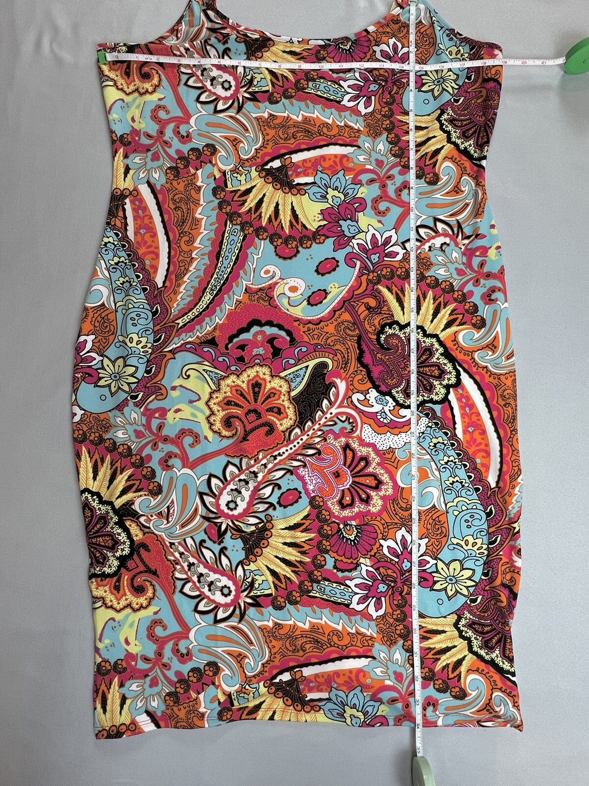 Love J Women’s Multicolor Stretch Dress Sz 3XL